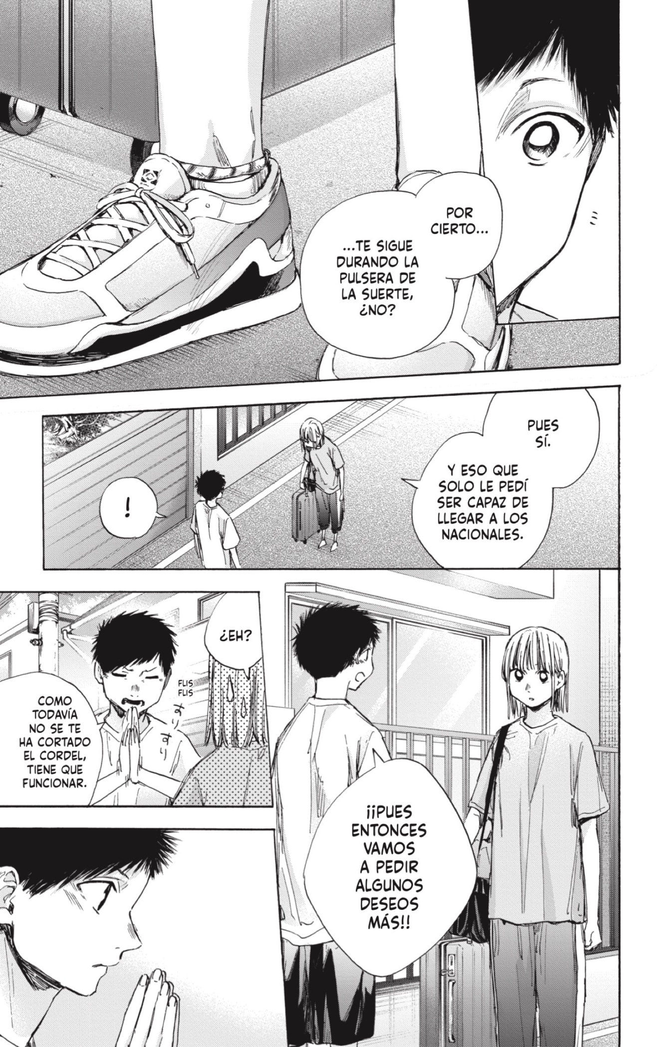 Ao no Hako Capitulo 38: Sabes coquetear ¿eh? página 3