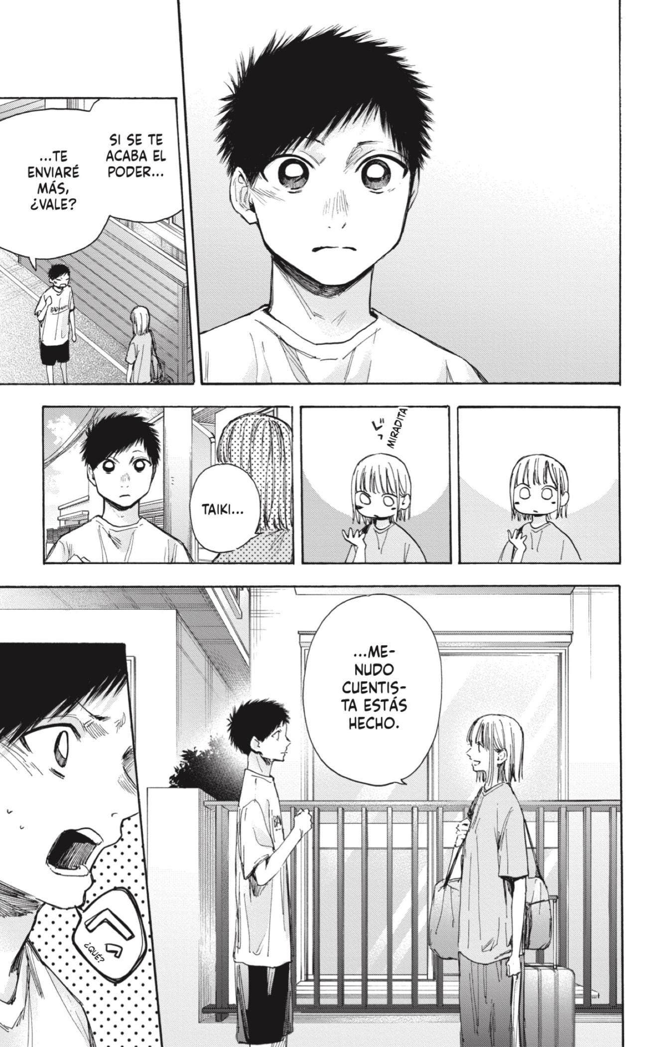 Ao no Hako Capitulo 38: Sabes coquetear ¿eh? página 7