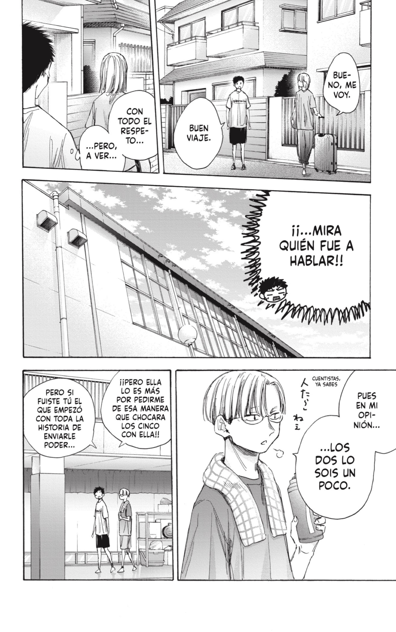 Ao no Hako Capitulo 38: Sabes coquetear ¿eh? página 8