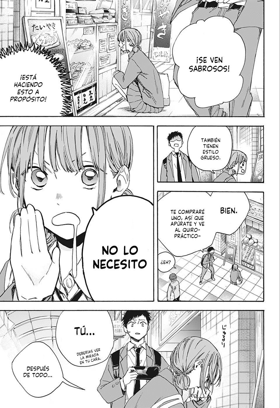 Ao no Hako Capitulo 4: Elegido página 12