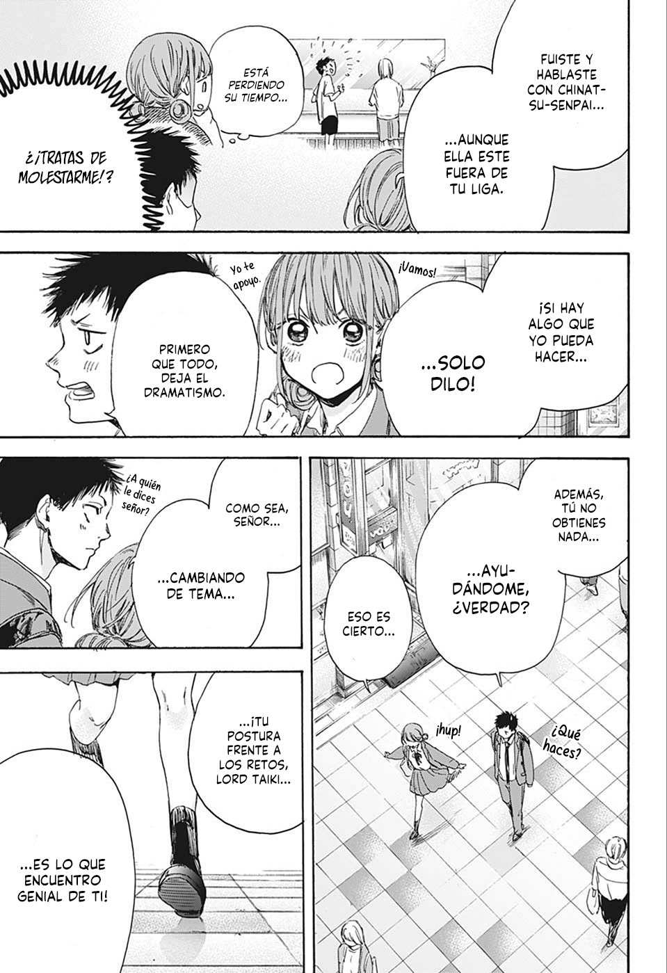 Ao no Hako Capitulo 4: Elegido página 18