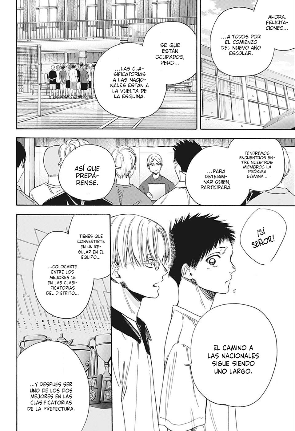 Ao no Hako Capitulo 4: Elegido página 3