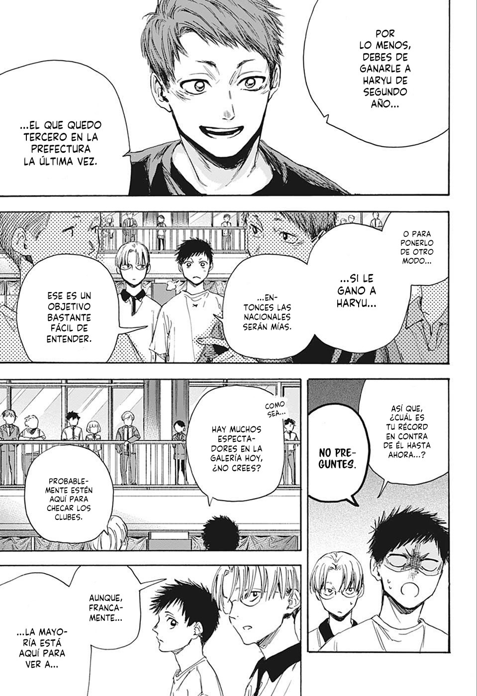 Ao no Hako Capitulo 4: Elegido página 4