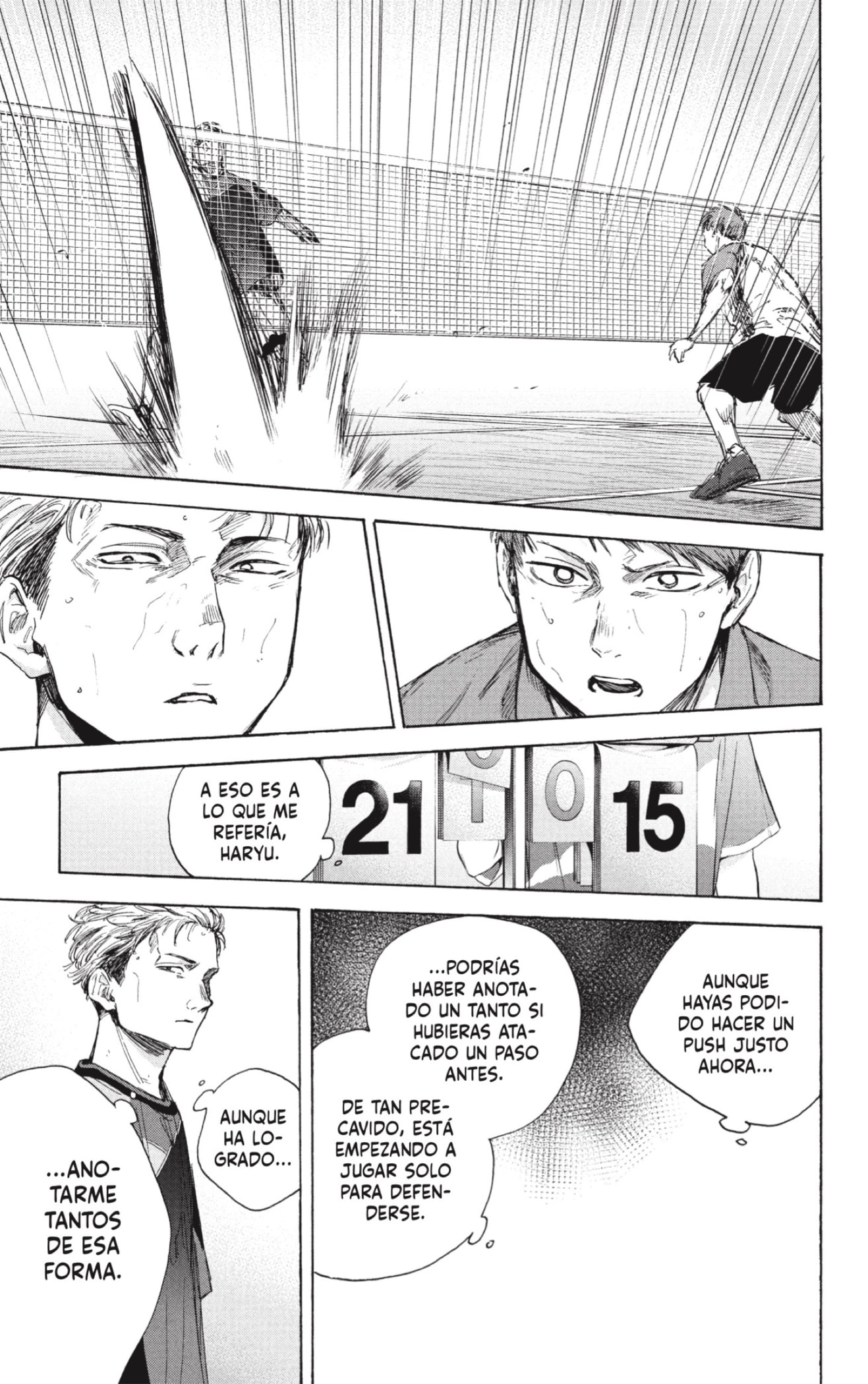 Ao no Hako Capitulo 40: El que es genial página 6