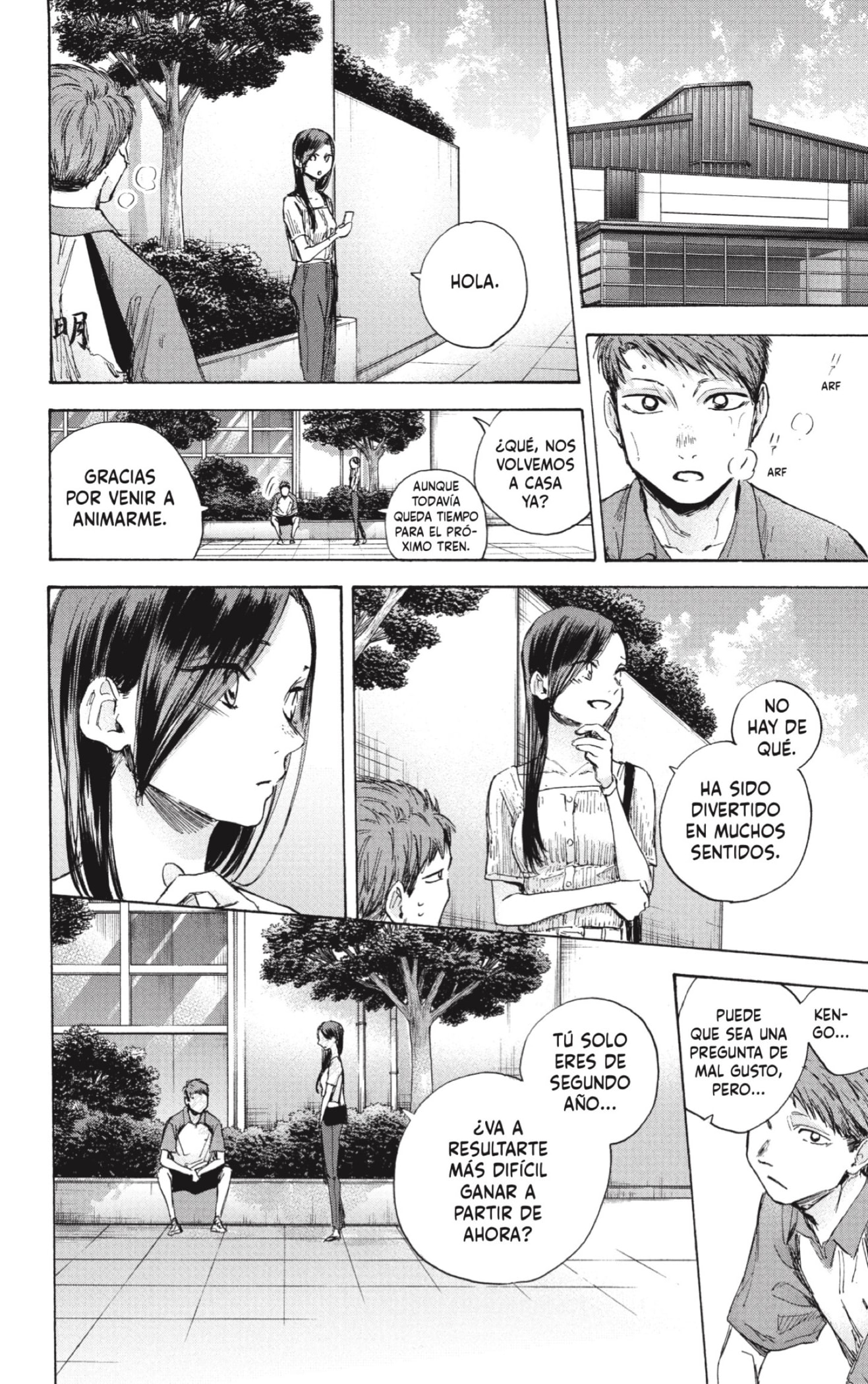 Ao no Hako Capitulo 41: Quiero jugar un partido de ida y vuelta página 16