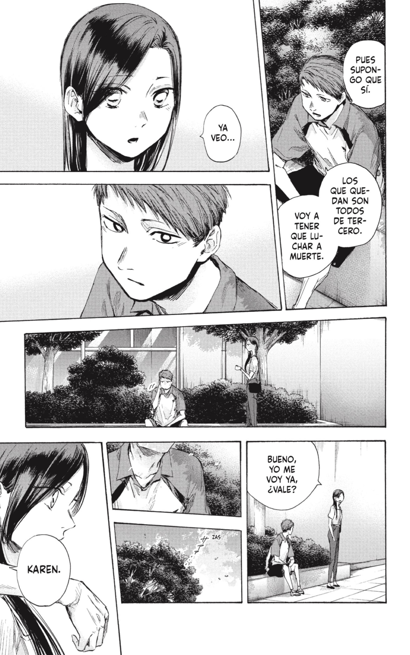 Ao no Hako Capitulo 41: Quiero jugar un partido de ida y vuelta página 17
