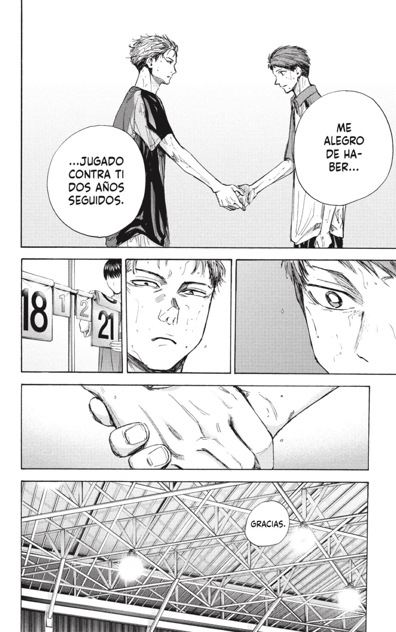 Ao no Hako Capitulo 41: Quiero jugar un partido de ida y vuelta página 8