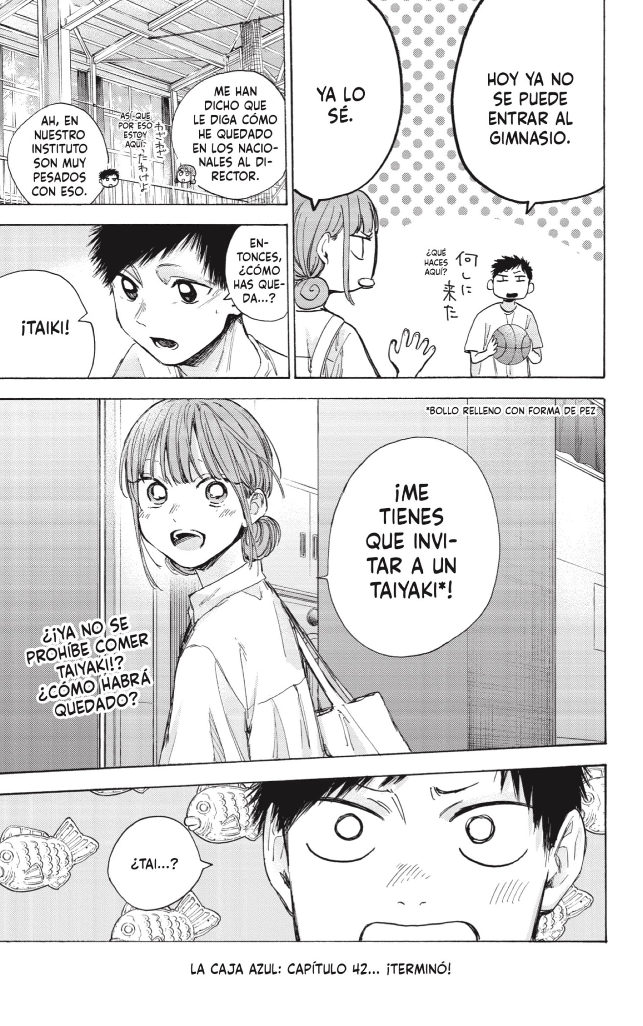 Ao no Hako Capitulo 42: Una idea imposible página 19