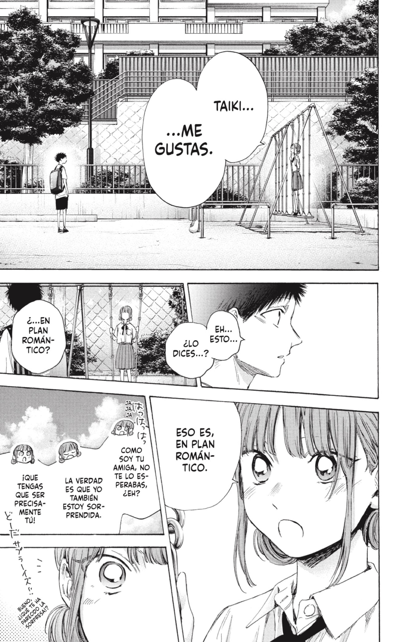 Ao no Hako Capitulo 44: No se hizo realidad página 5