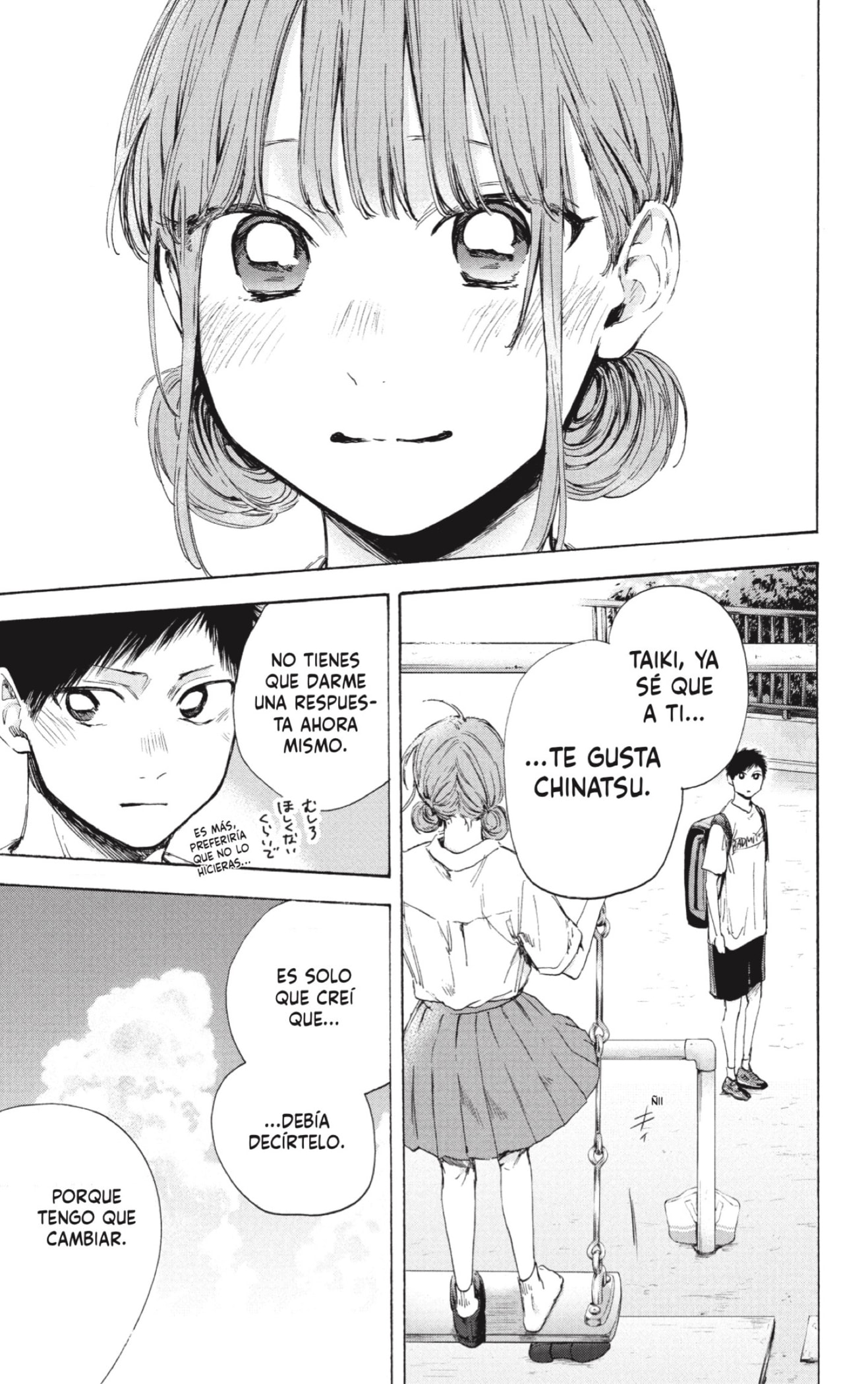 Ao no Hako Capitulo 44: No se hizo realidad página 7