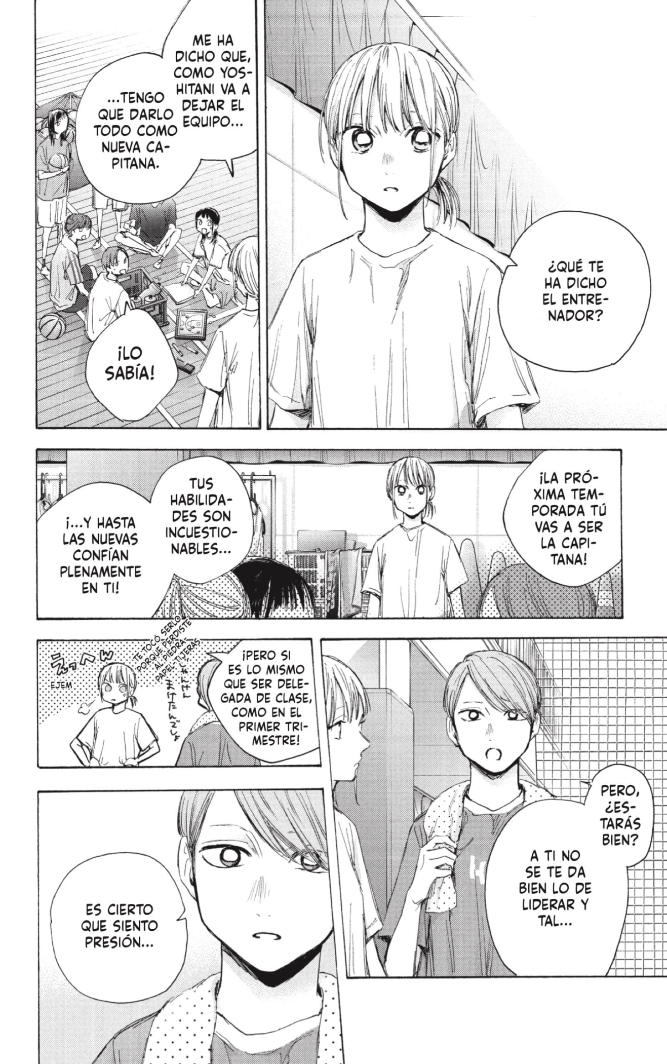 Ao no Hako Capitulo 45: 26 de Agosto. página 10