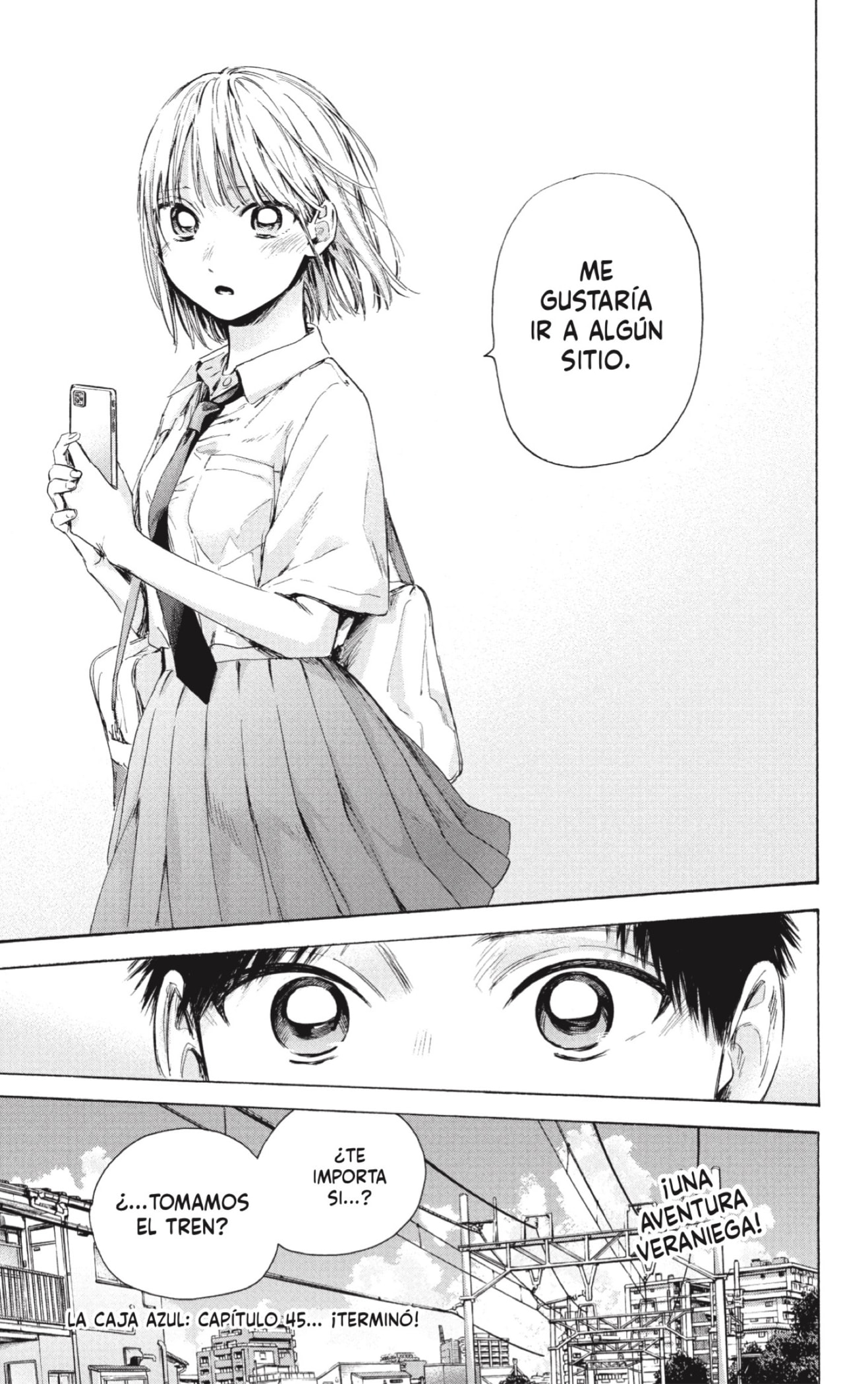 Ao no Hako Capitulo 45: 26 de Agosto. página 19
