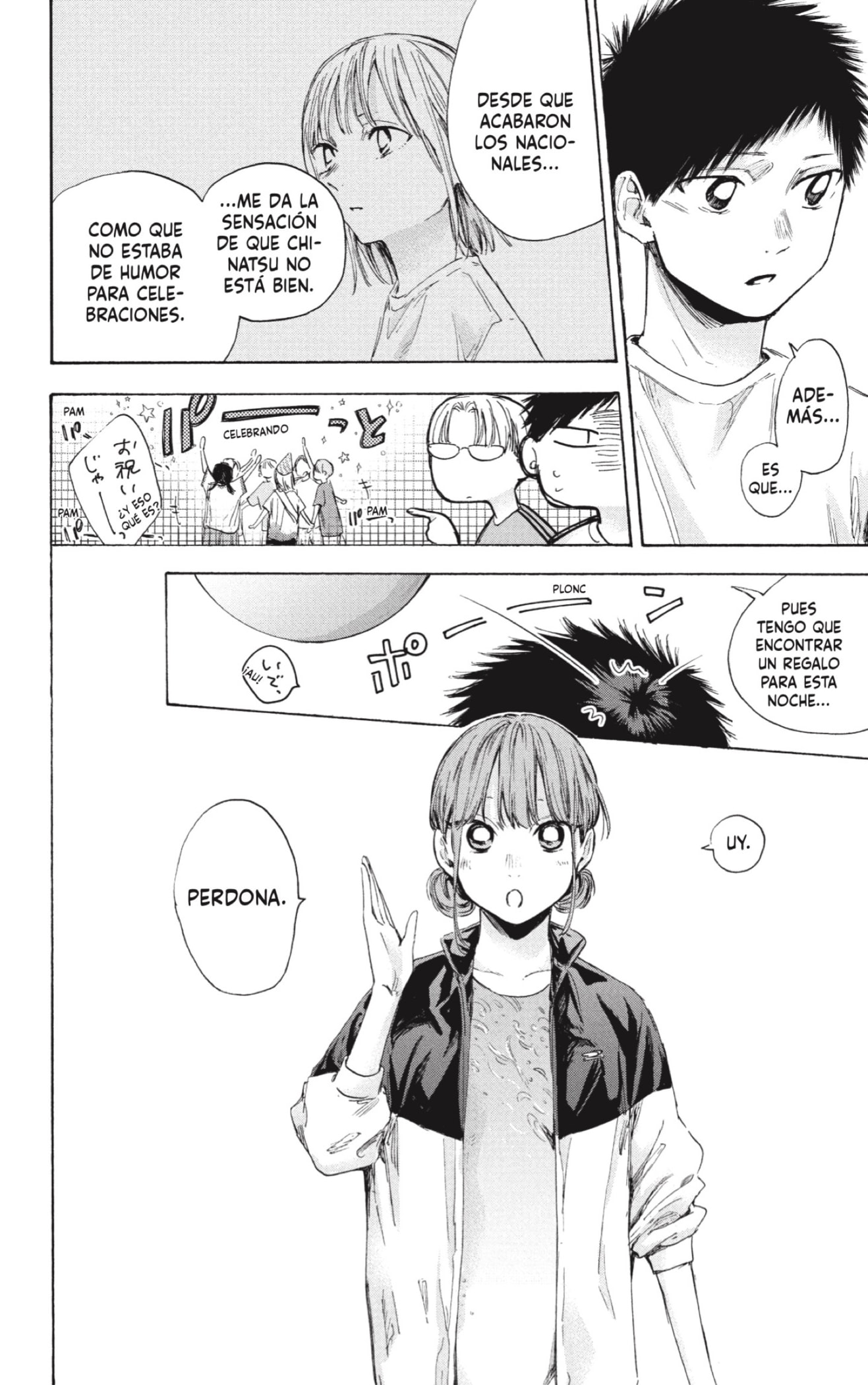 Ao no Hako Capitulo 45: 26 de Agosto. página 4