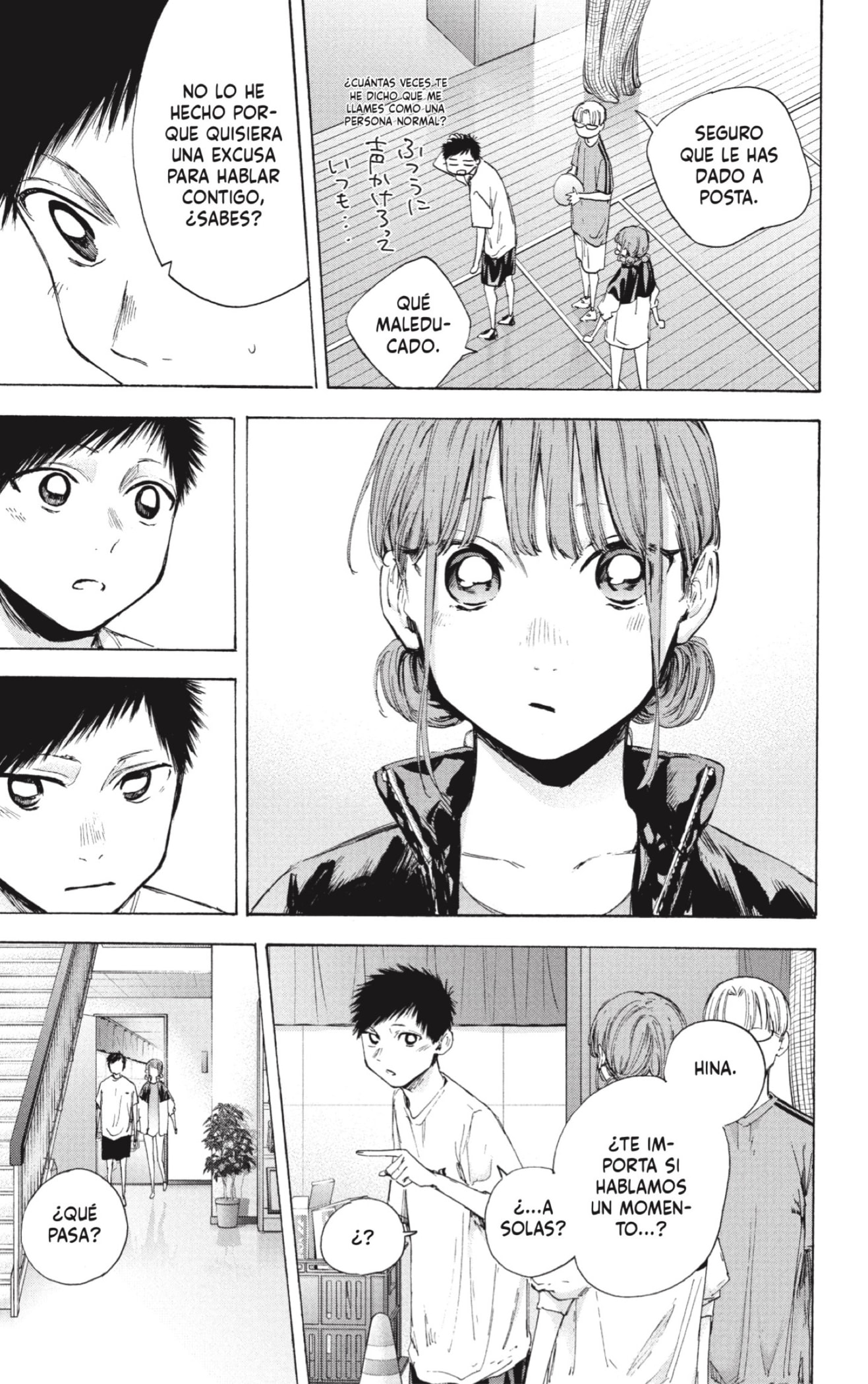 Ao no Hako Capitulo 45: 26 de Agosto. página 5