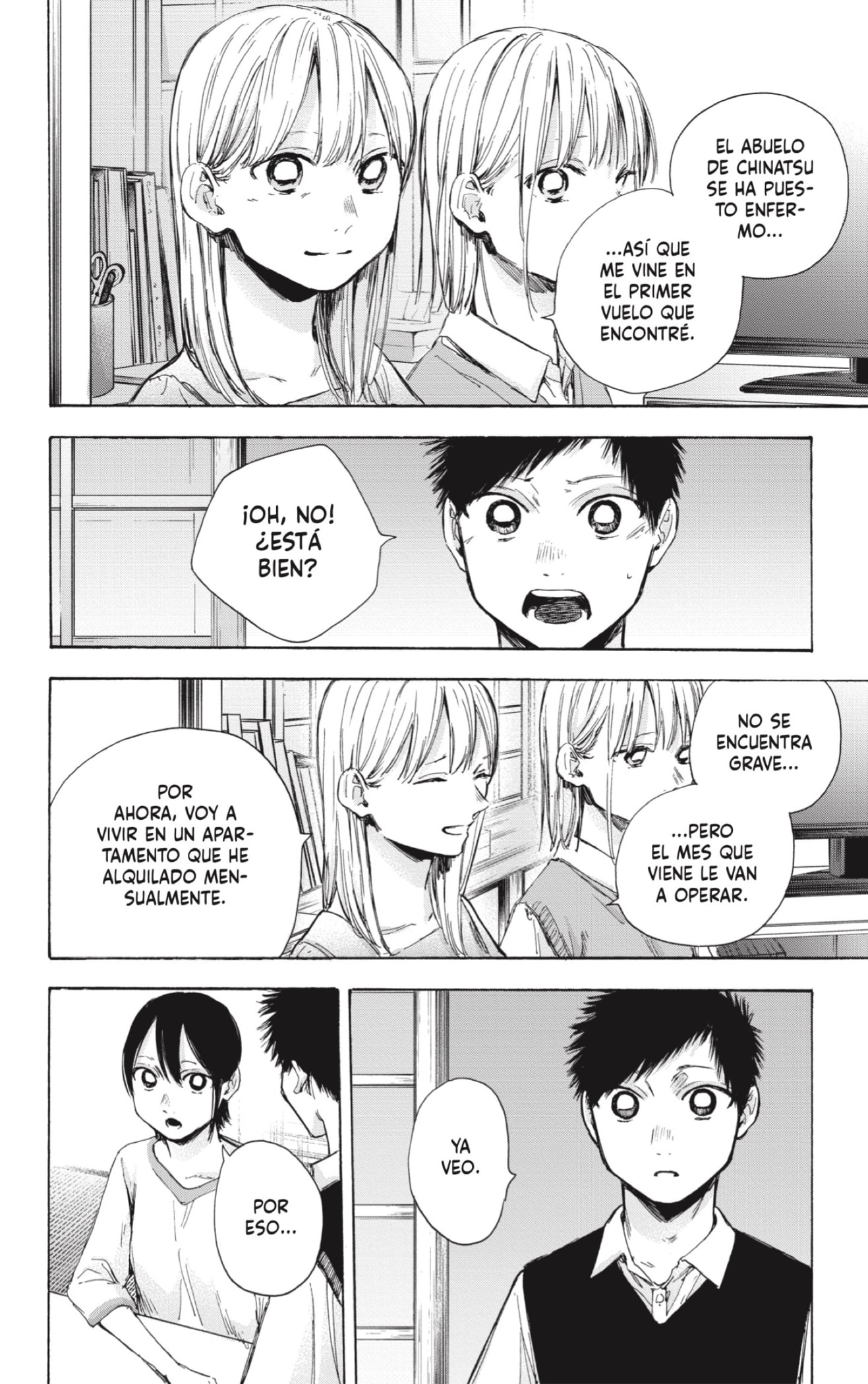 Ao no Hako Capitulo 48: Si un año no nos separara página 24