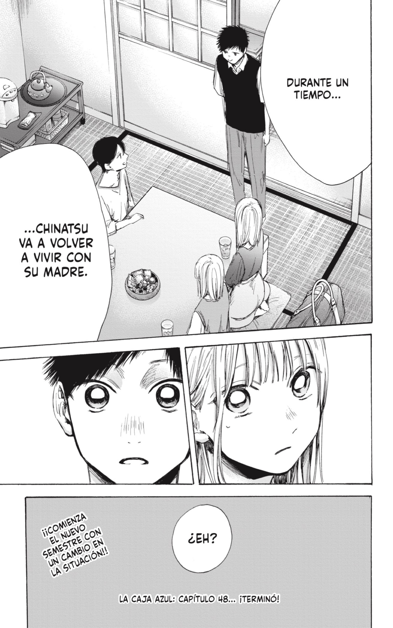 Ao no Hako Capitulo 48: Si un año no nos separara página 25
