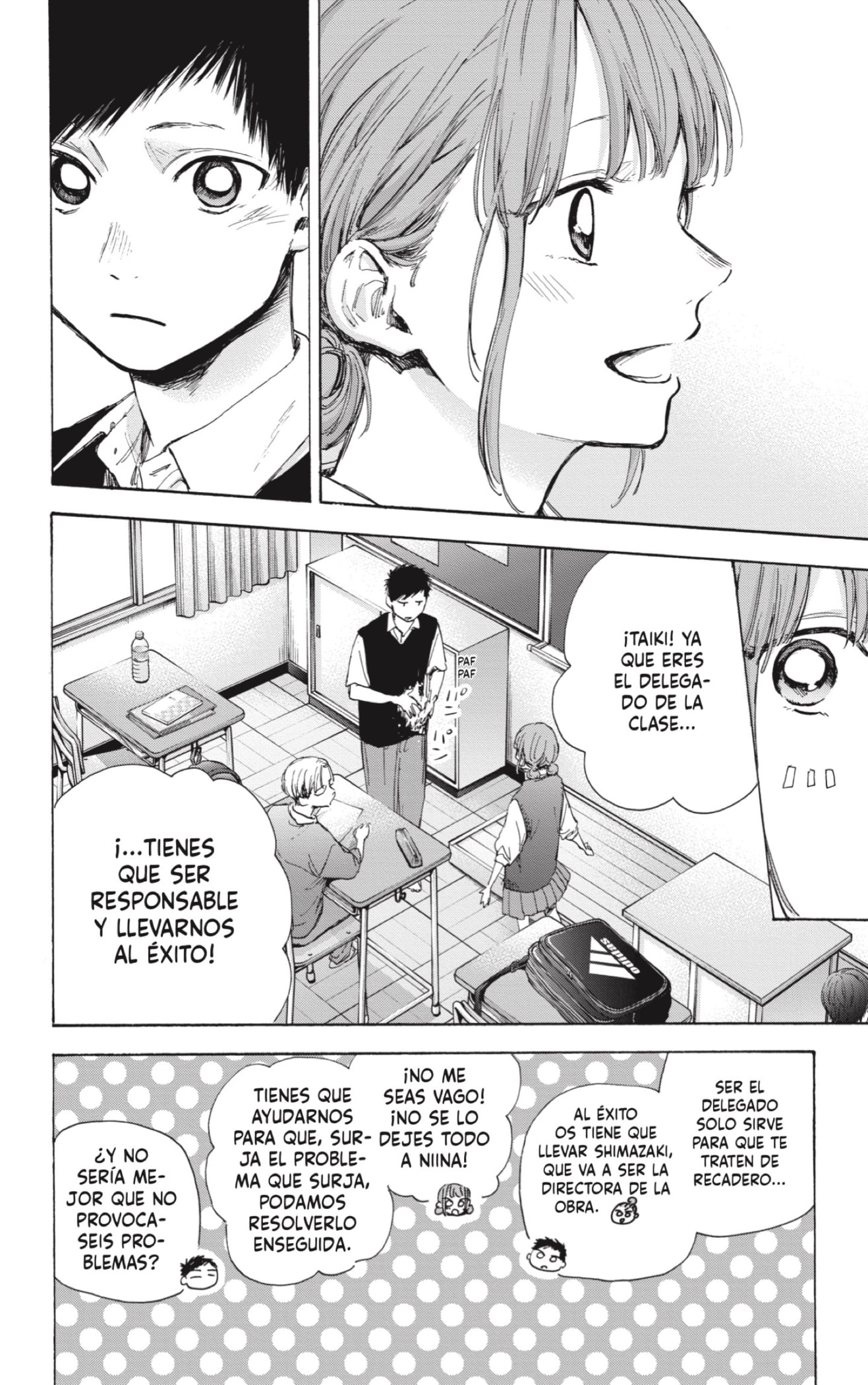 Ao no Hako Capitulo 48: Si un año no nos separara página 8