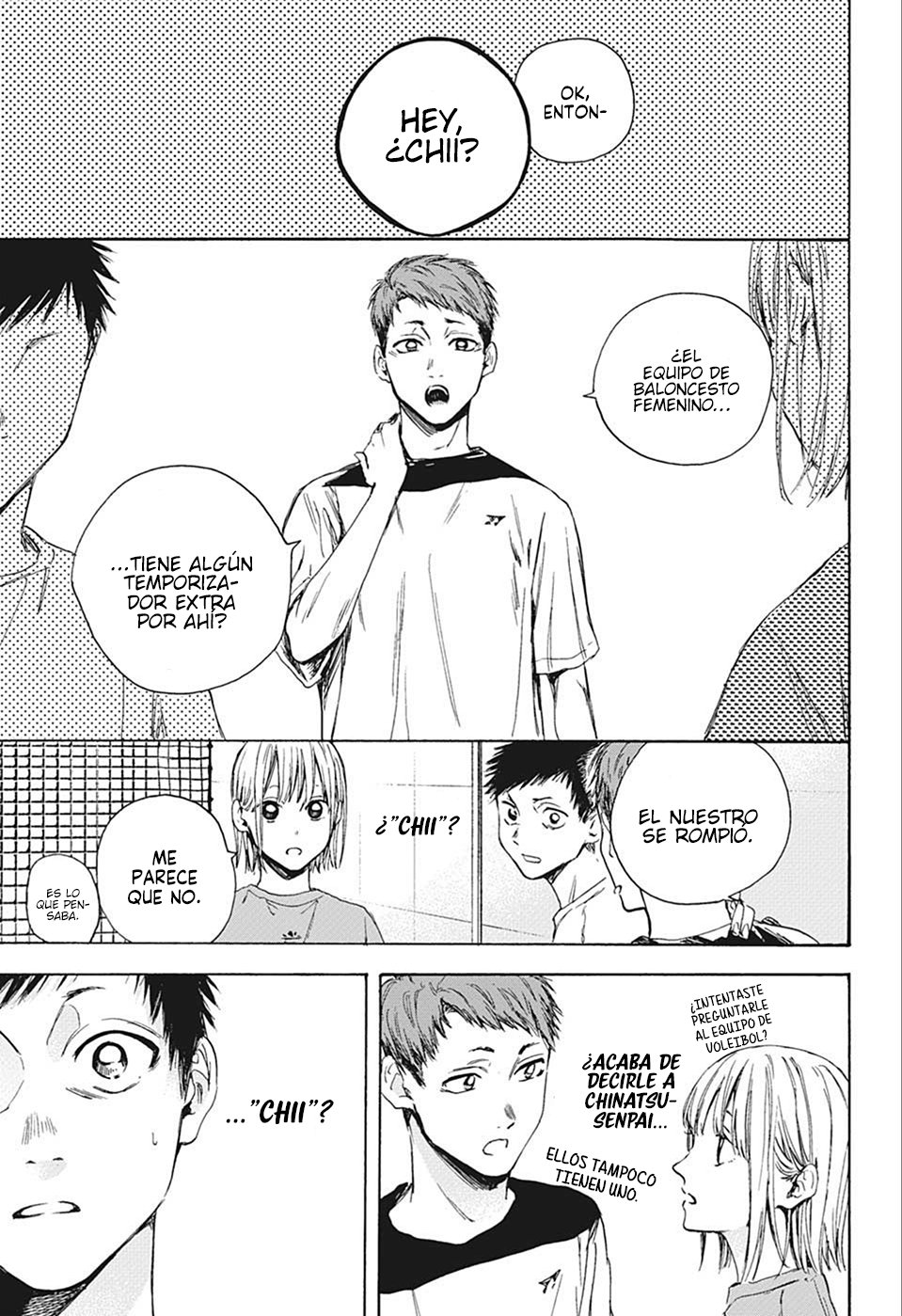 Ao no Hako Capitulo 5: Como la llamo página 8
