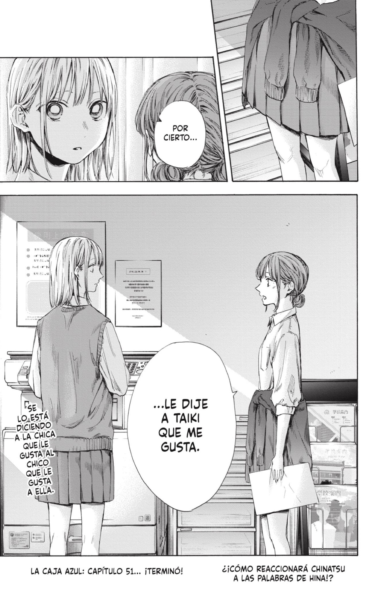 Ao no Hako Capitulo 51: Así está mejor página 19