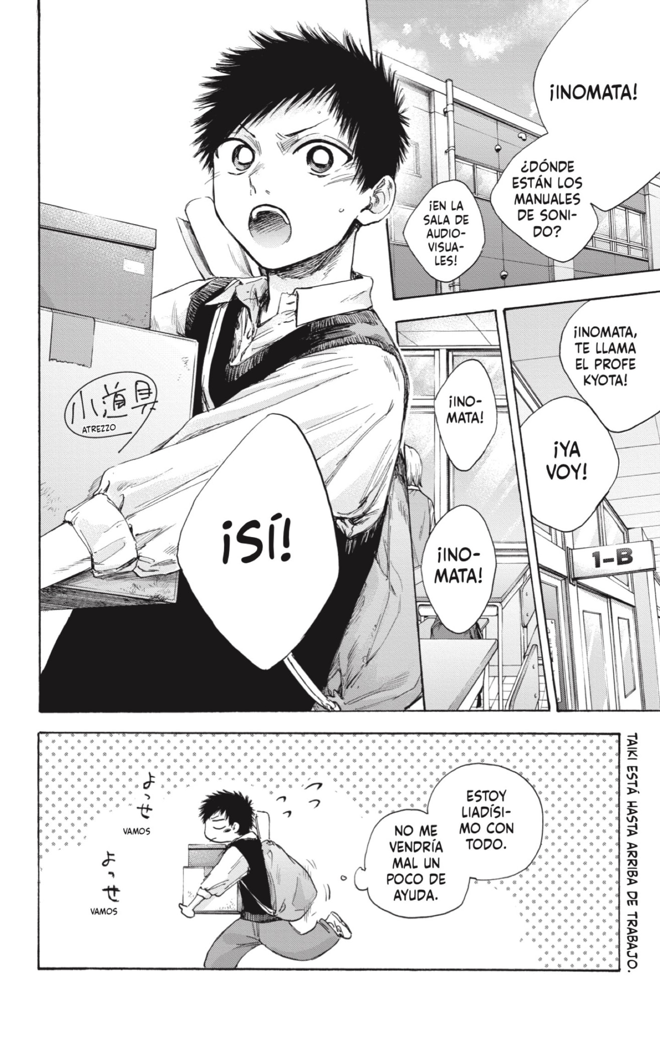 Ao no Hako Capitulo 51: Así está mejor página 2