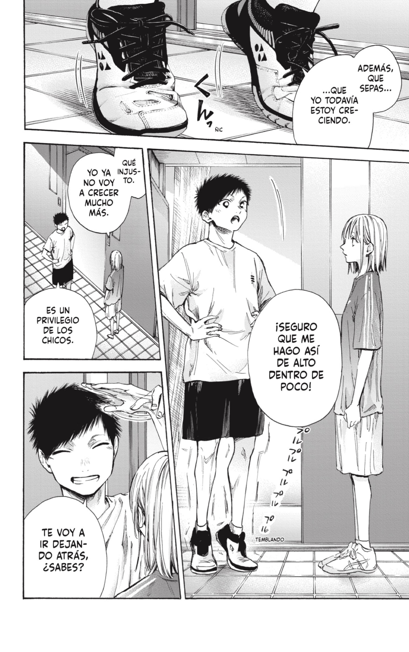 Ao no Hako Capitulo 51: Así está mejor página 8