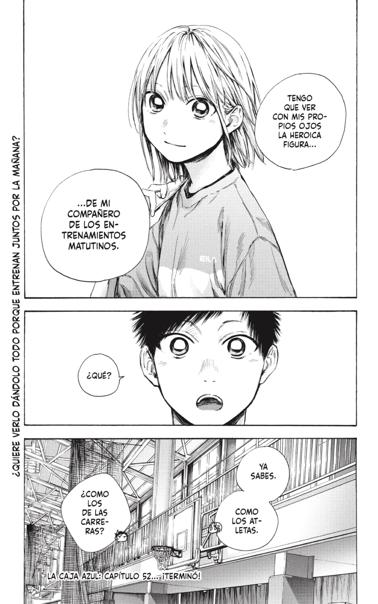 Ao no Hako Capitulo 52: Por supuesto que quiero verlo. página 19