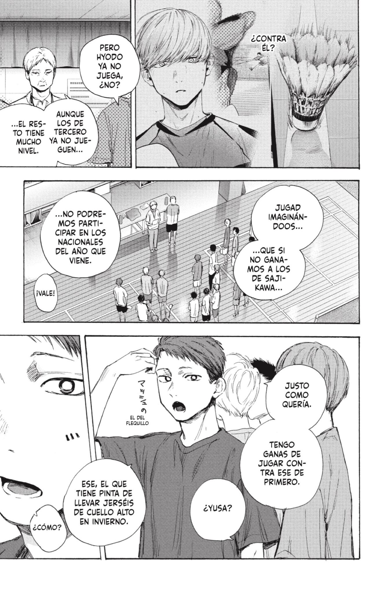 Ao no Hako Capitulo 52: Por supuesto que quiero verlo. página 9