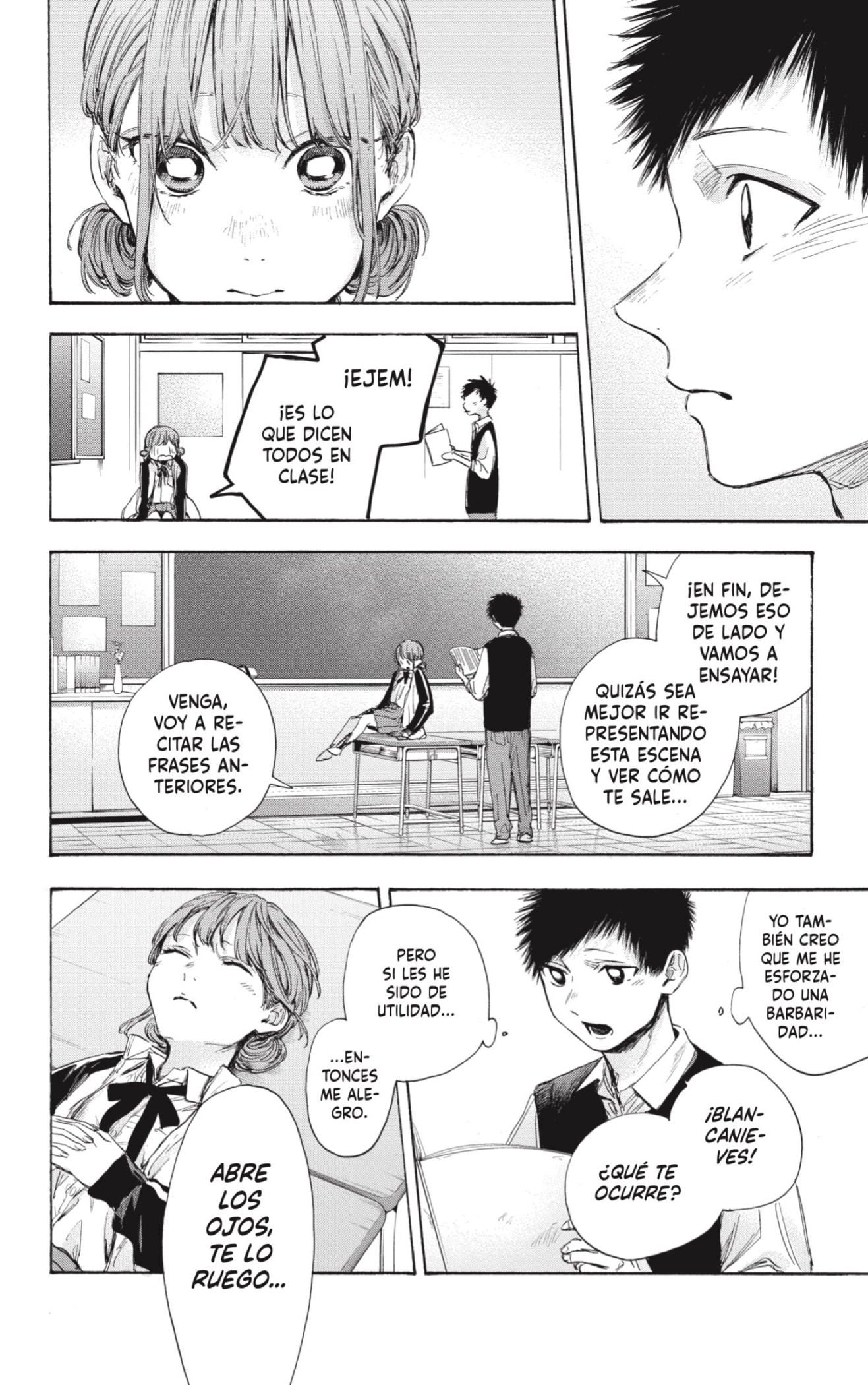 Ao no Hako Capitulo 53: Lo estás haciendo bien página 14