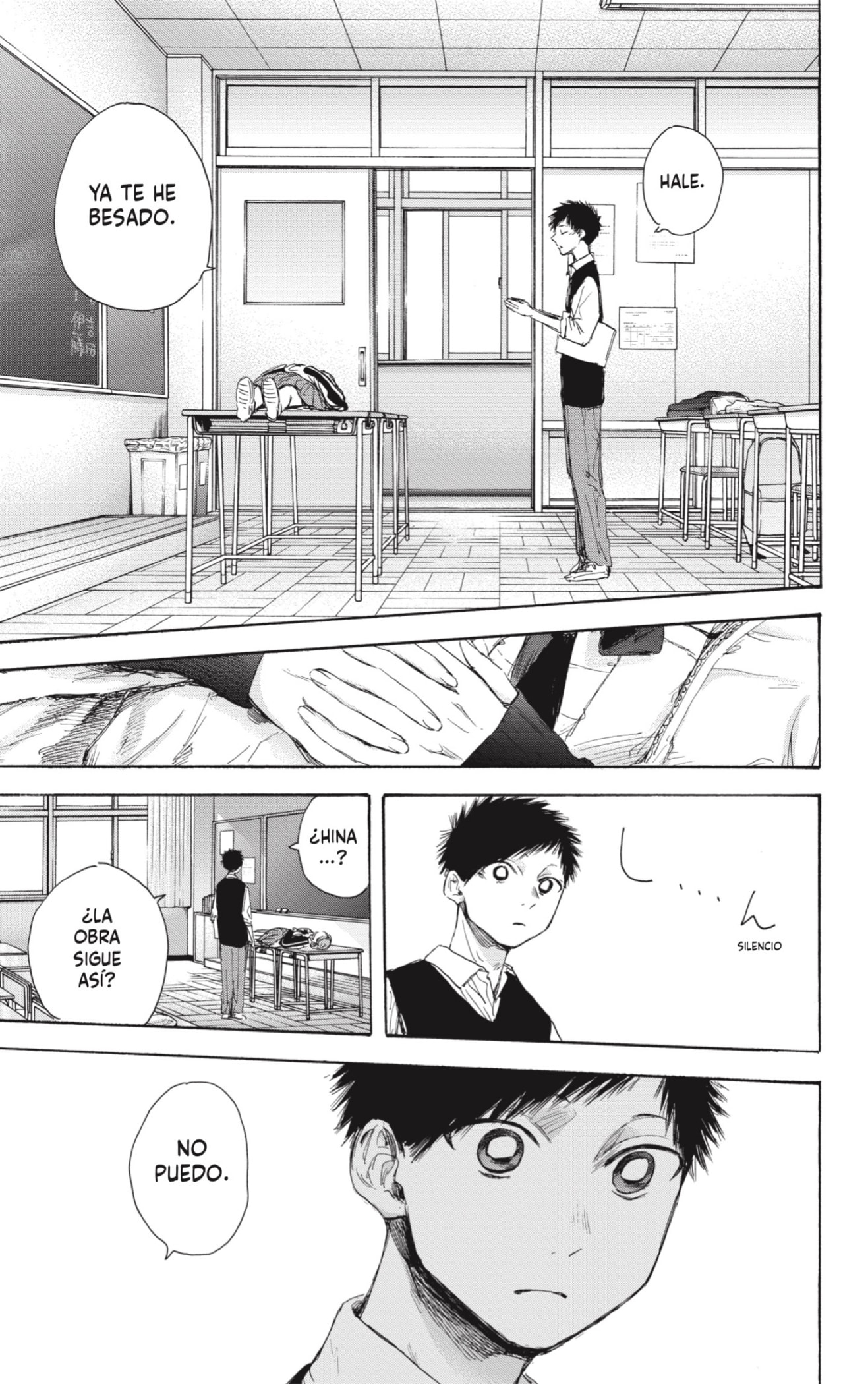 Ao no Hako Capitulo 53: Lo estás haciendo bien página 15