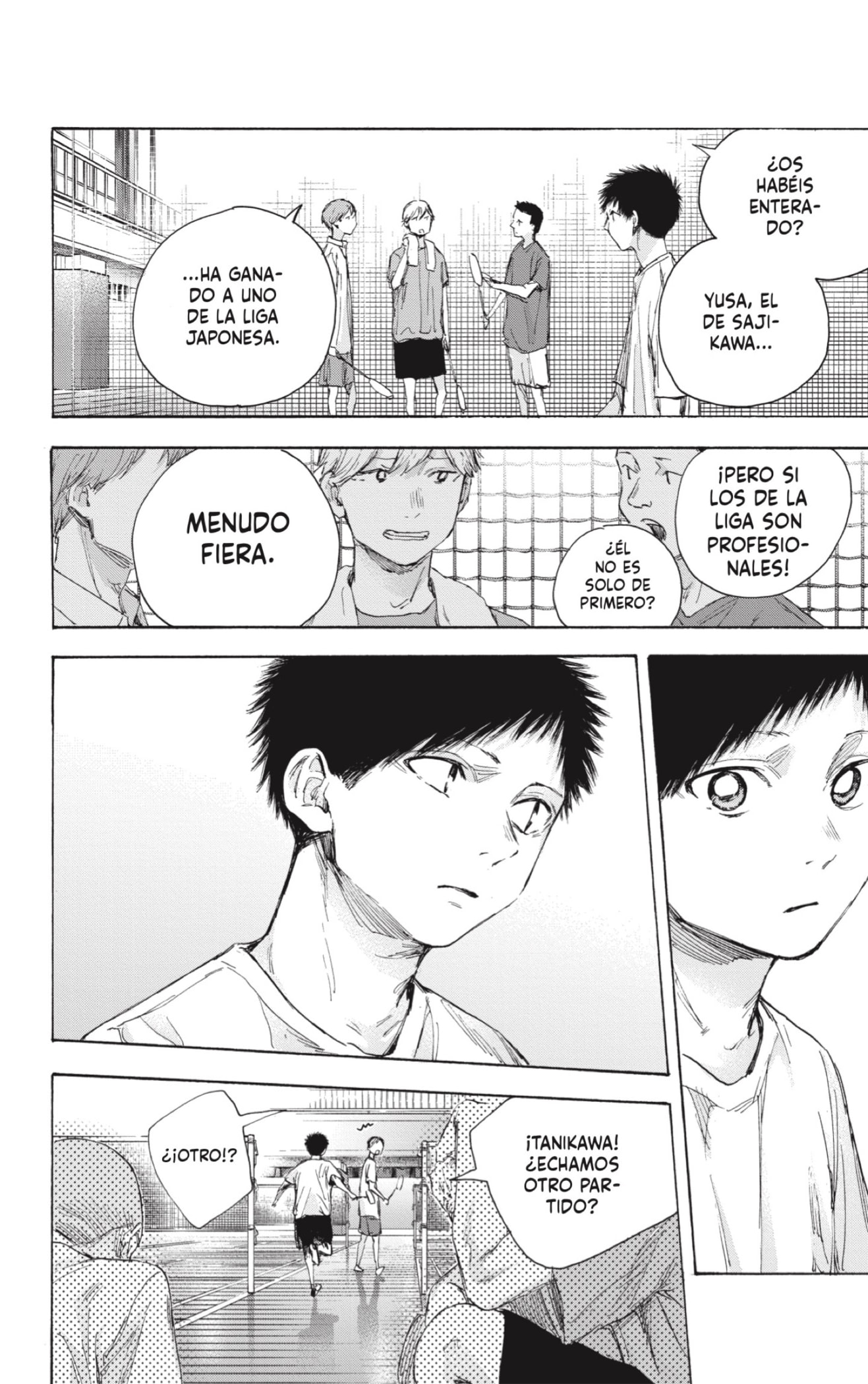 Ao no Hako Capitulo 53: Lo estás haciendo bien página 4
