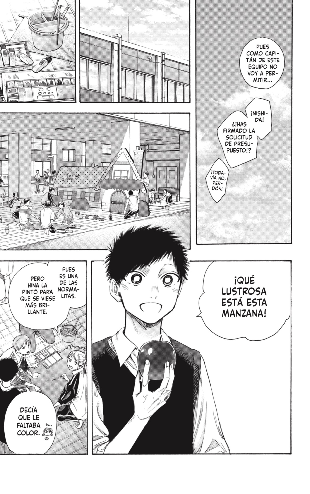 Ao no Hako Capitulo 53: Lo estás haciendo bien página 7