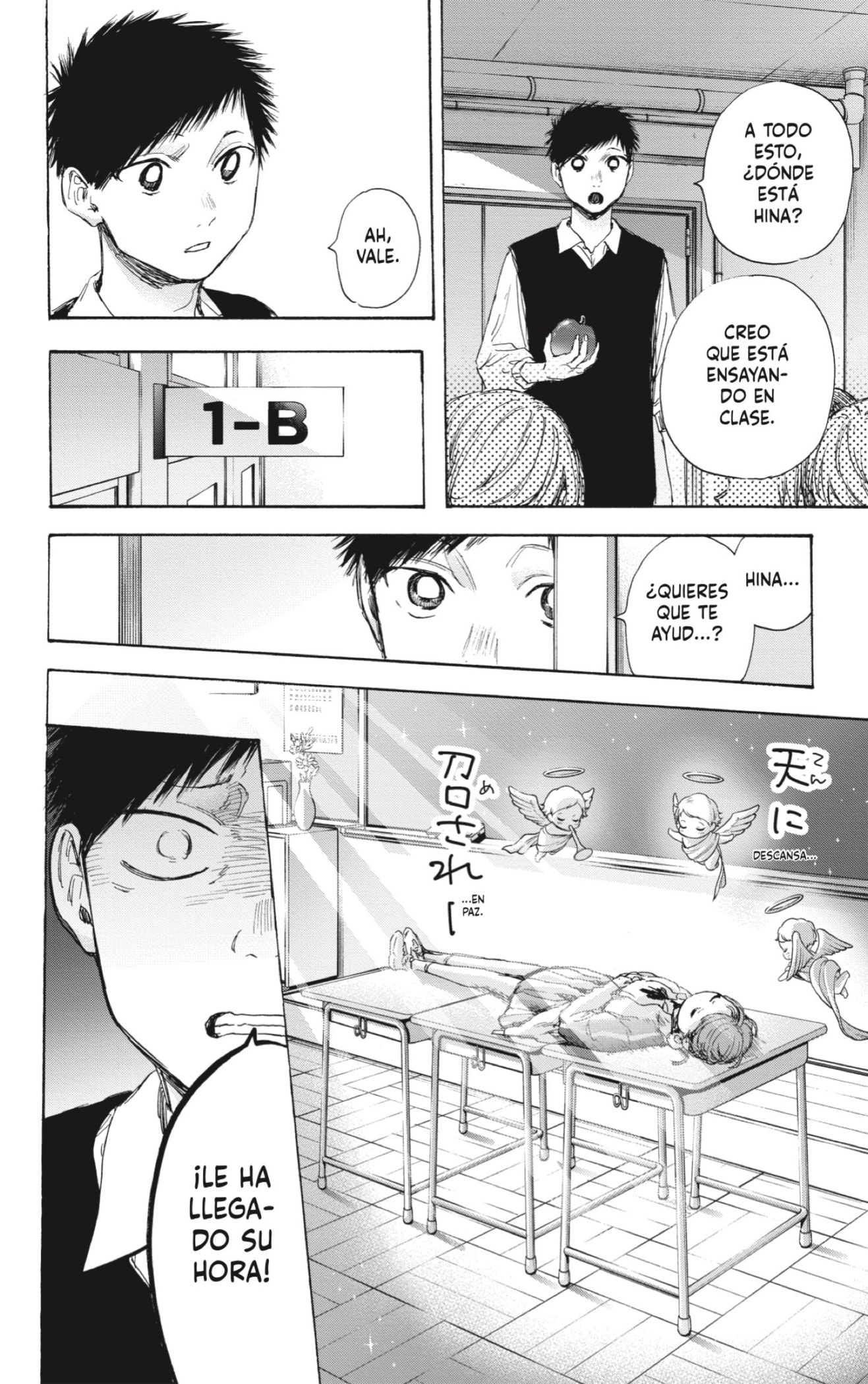 Ao no Hako Capitulo 53: Lo estás haciendo bien página 8