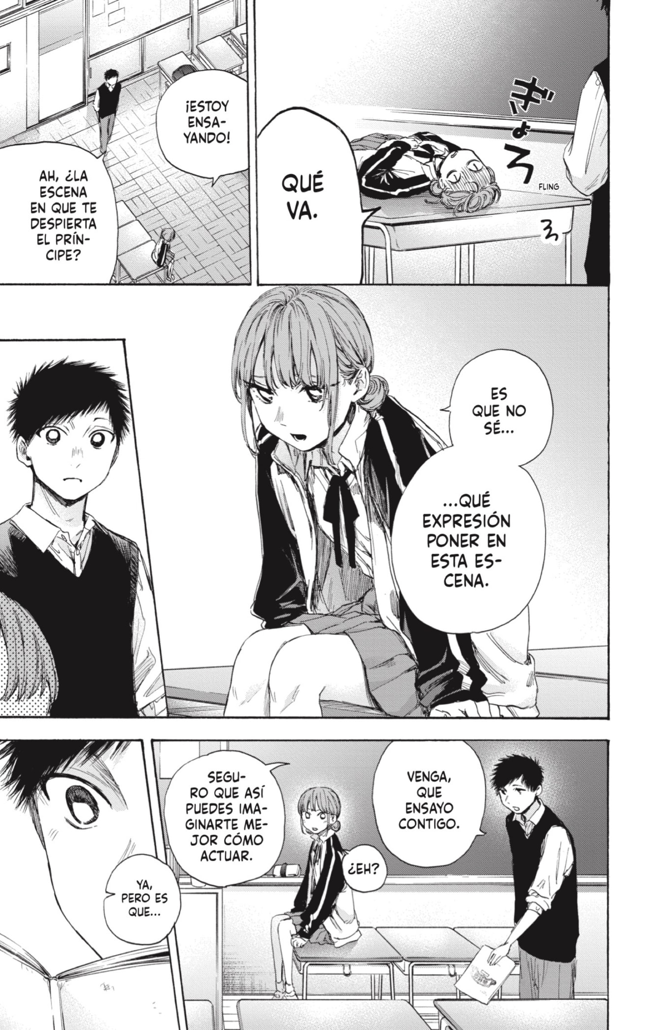 Ao no Hako Capitulo 53: Lo estás haciendo bien página 9