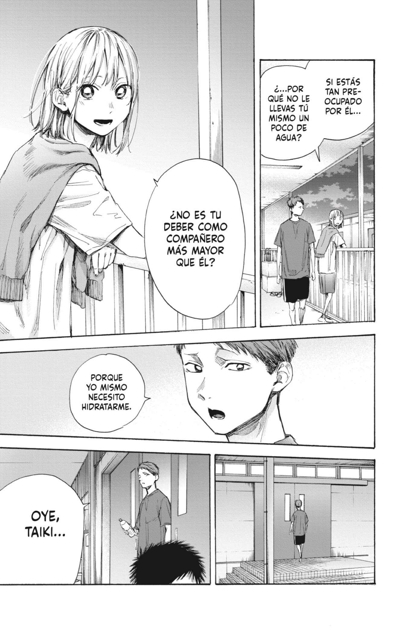 Ao no Hako Capitulo 54: Hidratado. página 15
