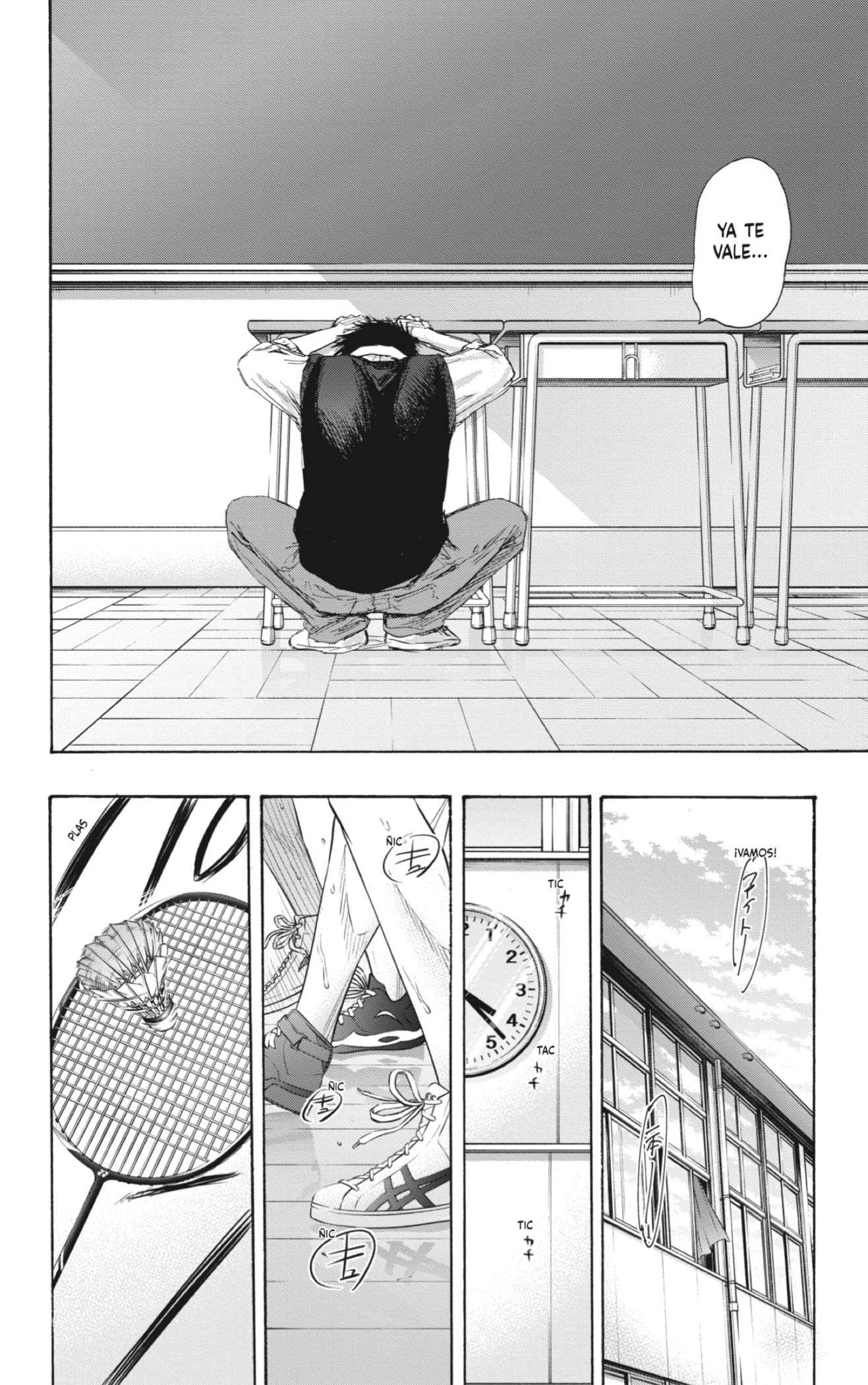 Ao no Hako Capitulo 54: Hidratado. página 6