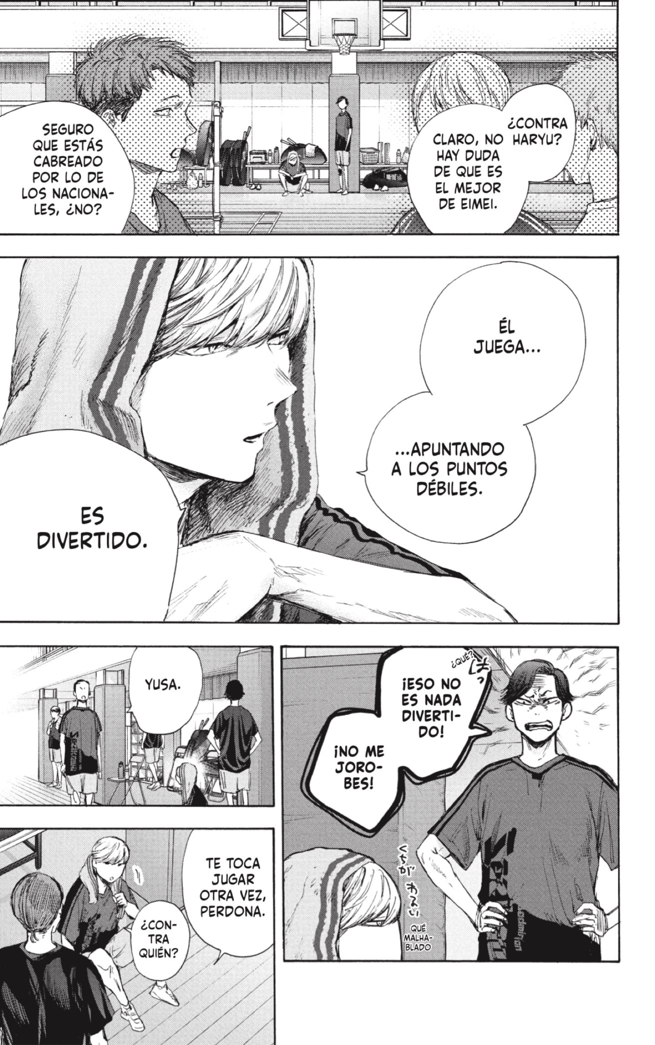 Ao no Hako Capitulo 55: Inomata página 5