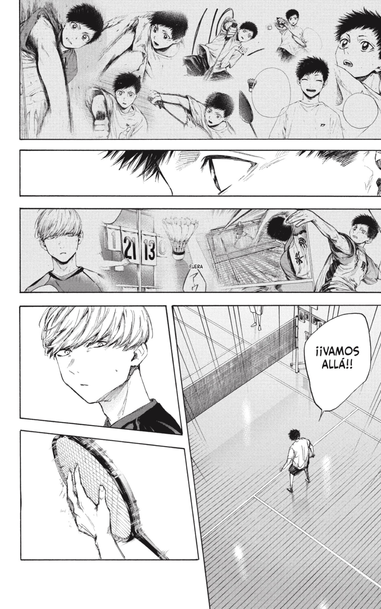 Ao no Hako Capitulo 55: Inomata página 8