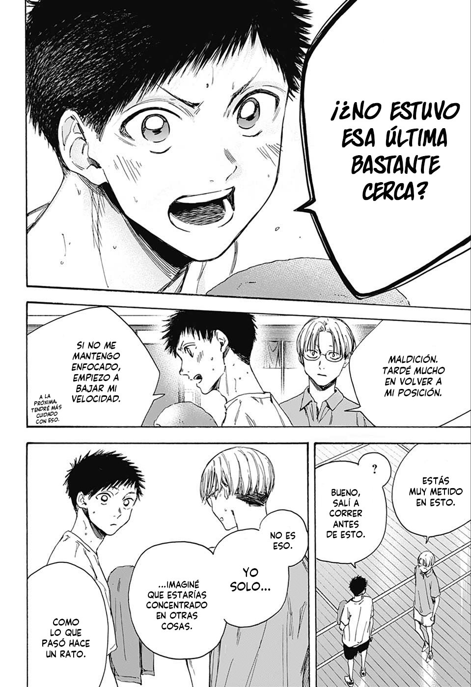 Ao no Hako Capitulo 6: Por lo menos un paso página 13