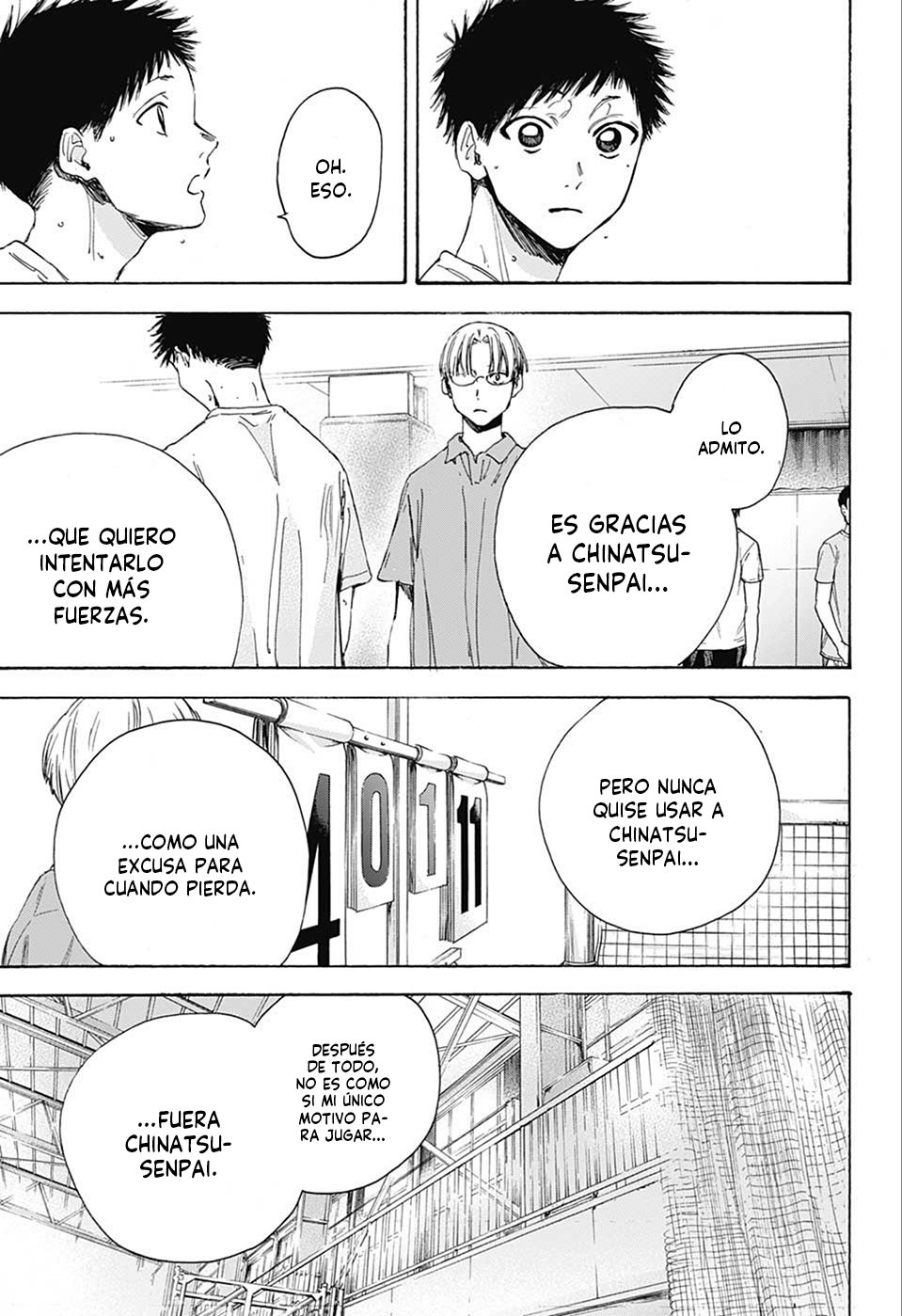 Ao no Hako Capitulo 6: Por lo menos un paso página 14