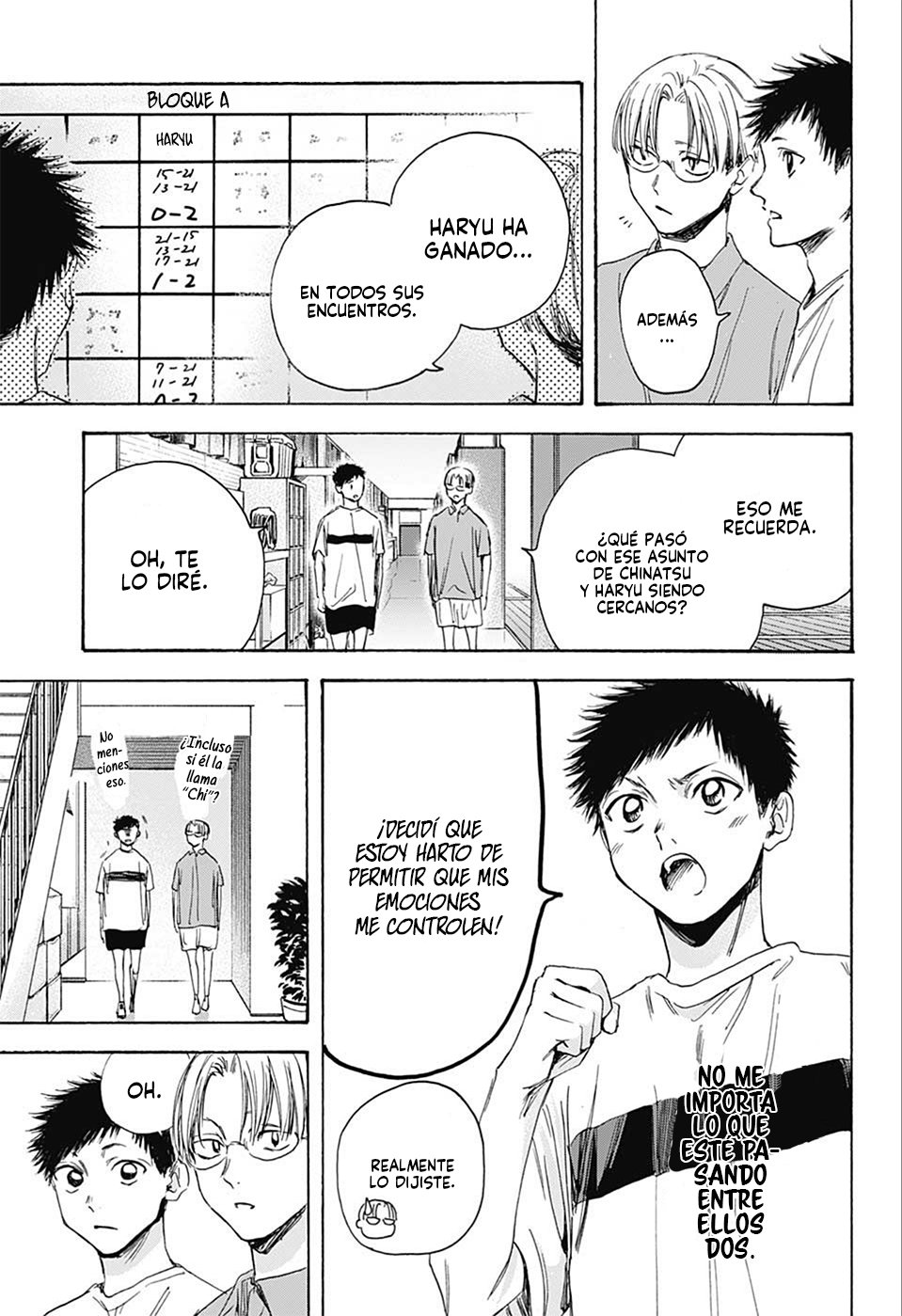 Ao no Hako Capitulo 6: Por lo menos un paso página 4