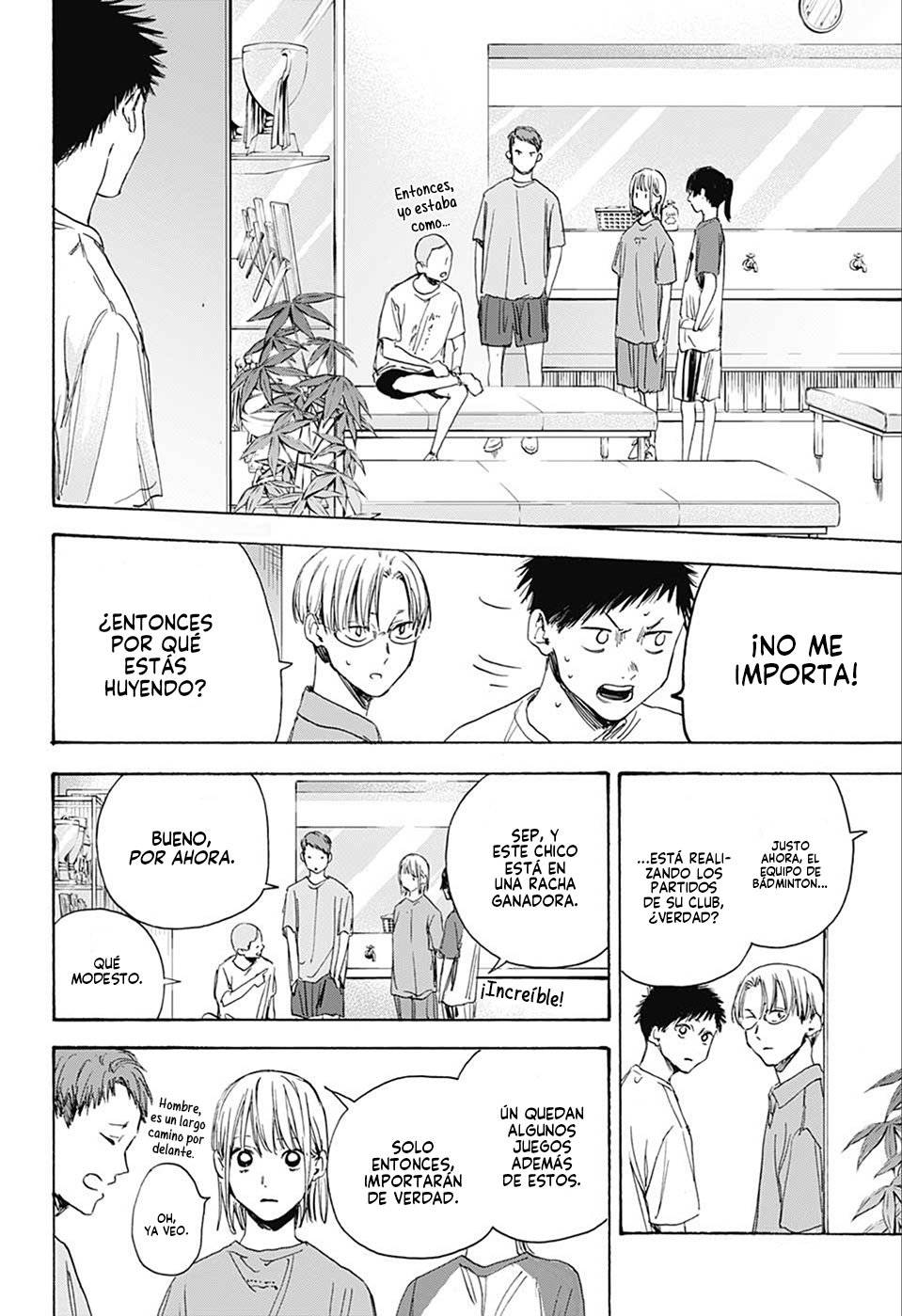 Ao no Hako Capitulo 6: Por lo menos un paso página 5
