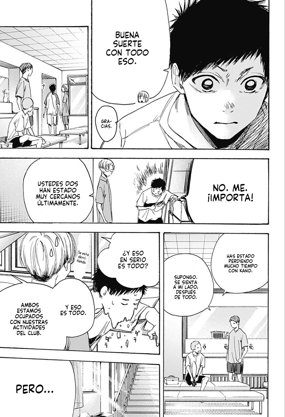 Ao no Hako Capitulo 6: Por lo menos un paso página 6