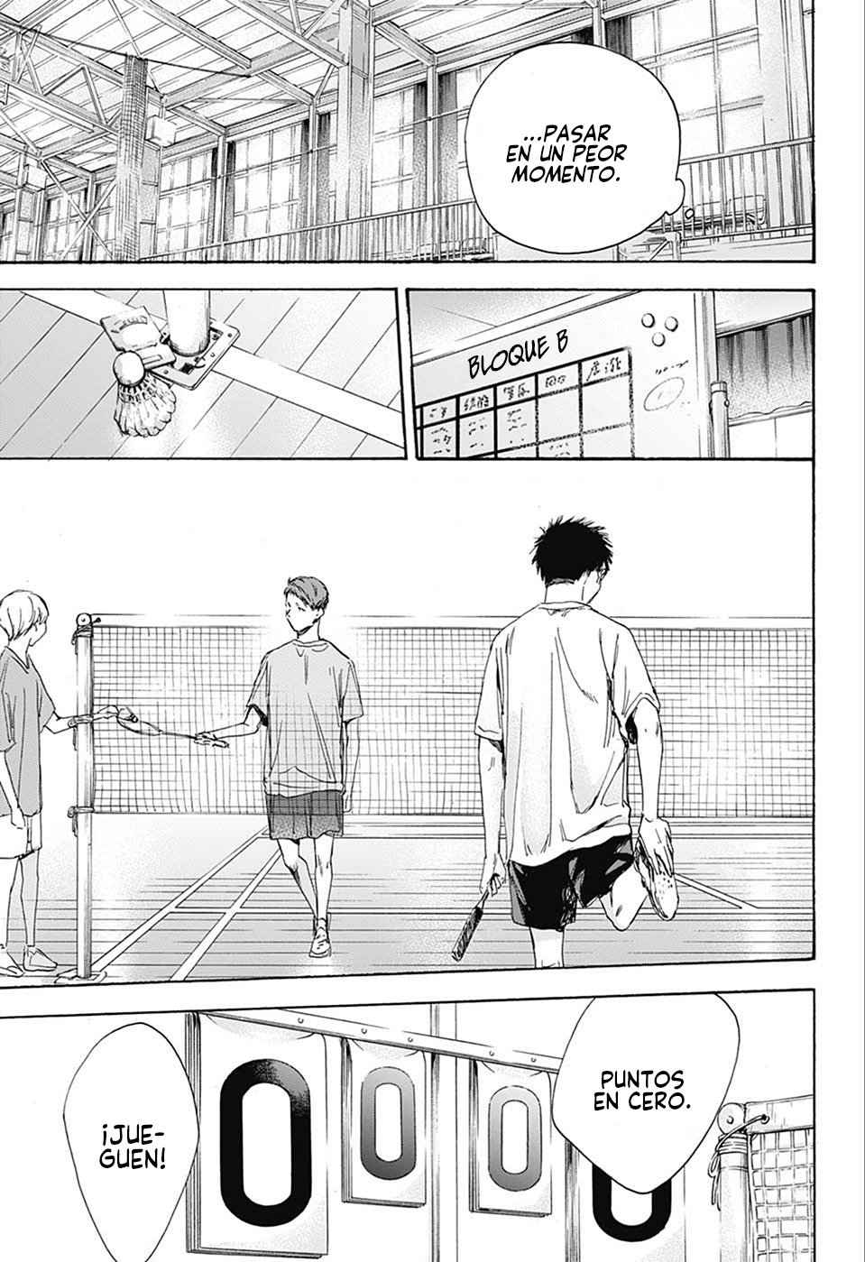 Ao no Hako Capitulo 6: Por lo menos un paso página 8