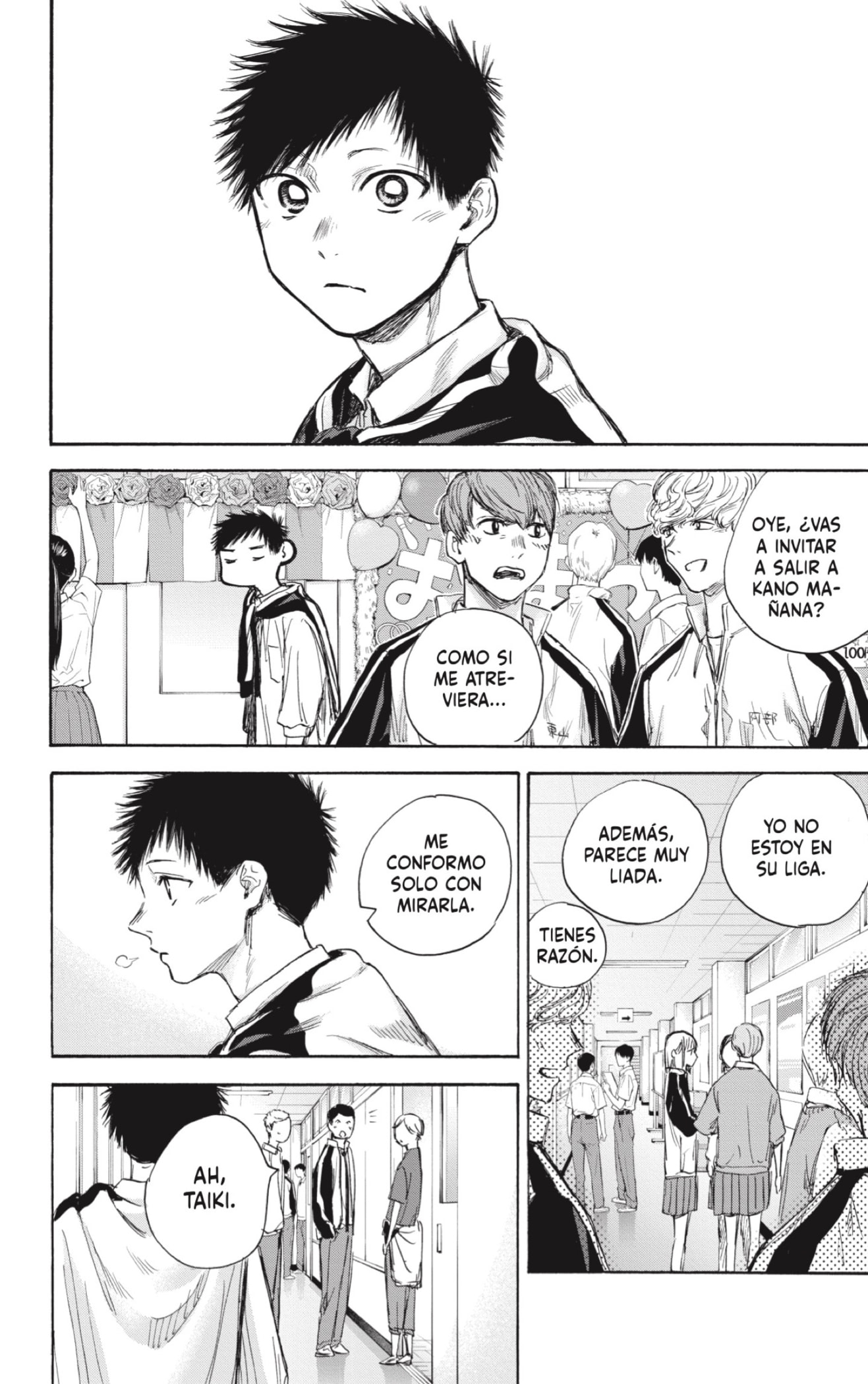 Ao no Hako Capitulo 60: Vamos a verla página 4