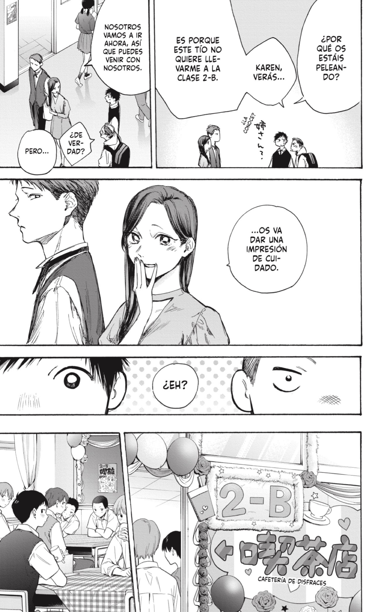 Ao no Hako Capitulo 61: Tengo planes. página 5