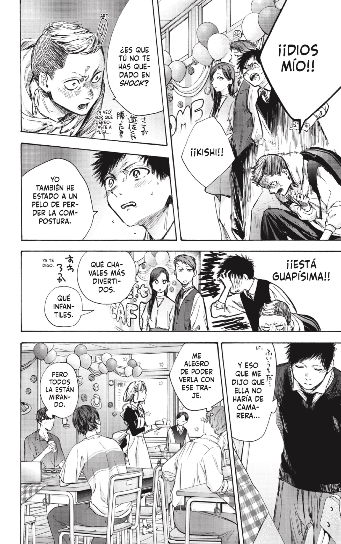 Ao no Hako Capitulo 61: Tengo planes. página 8