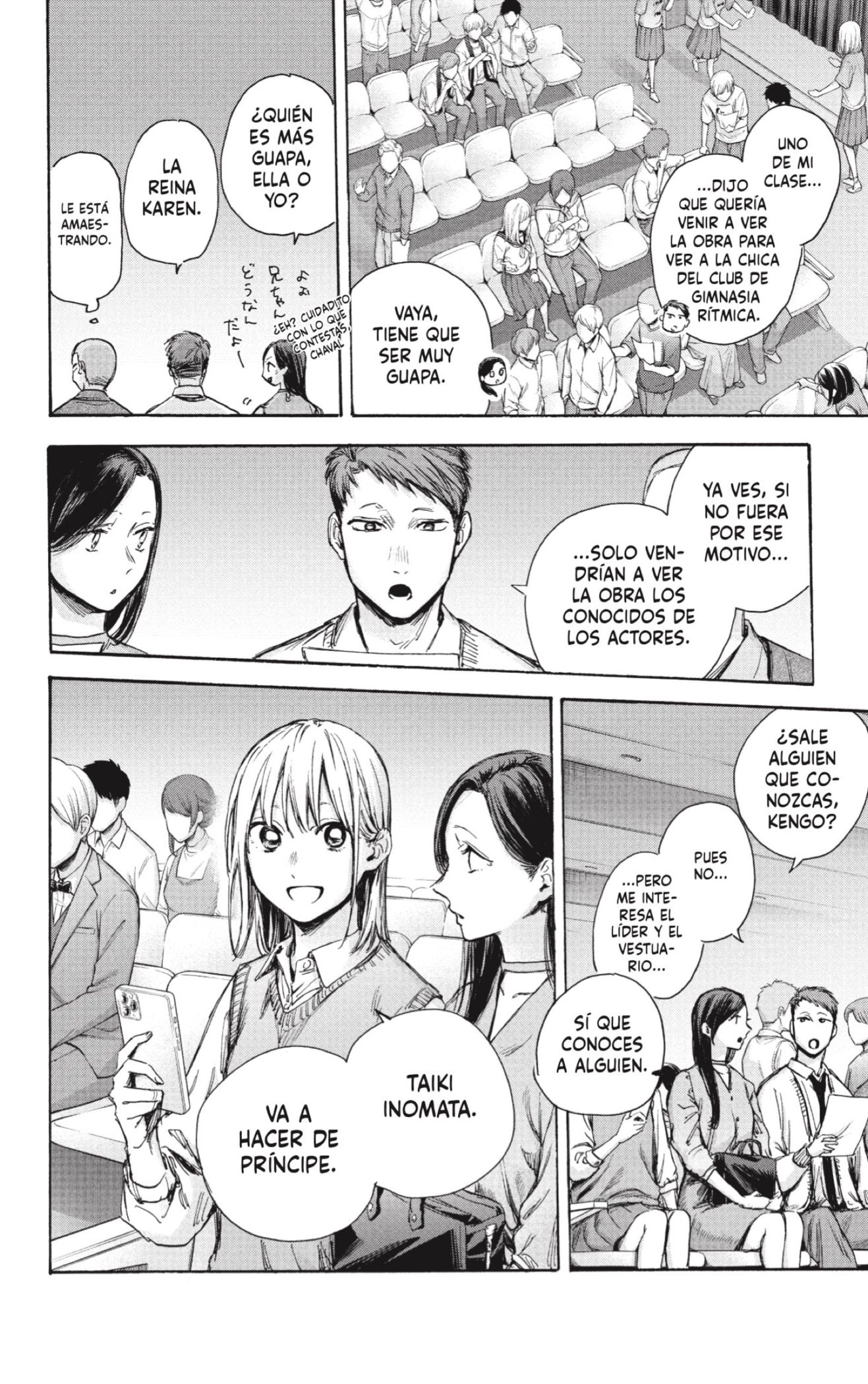 Ao no Hako Capitulo 63: Ayúdame página 10