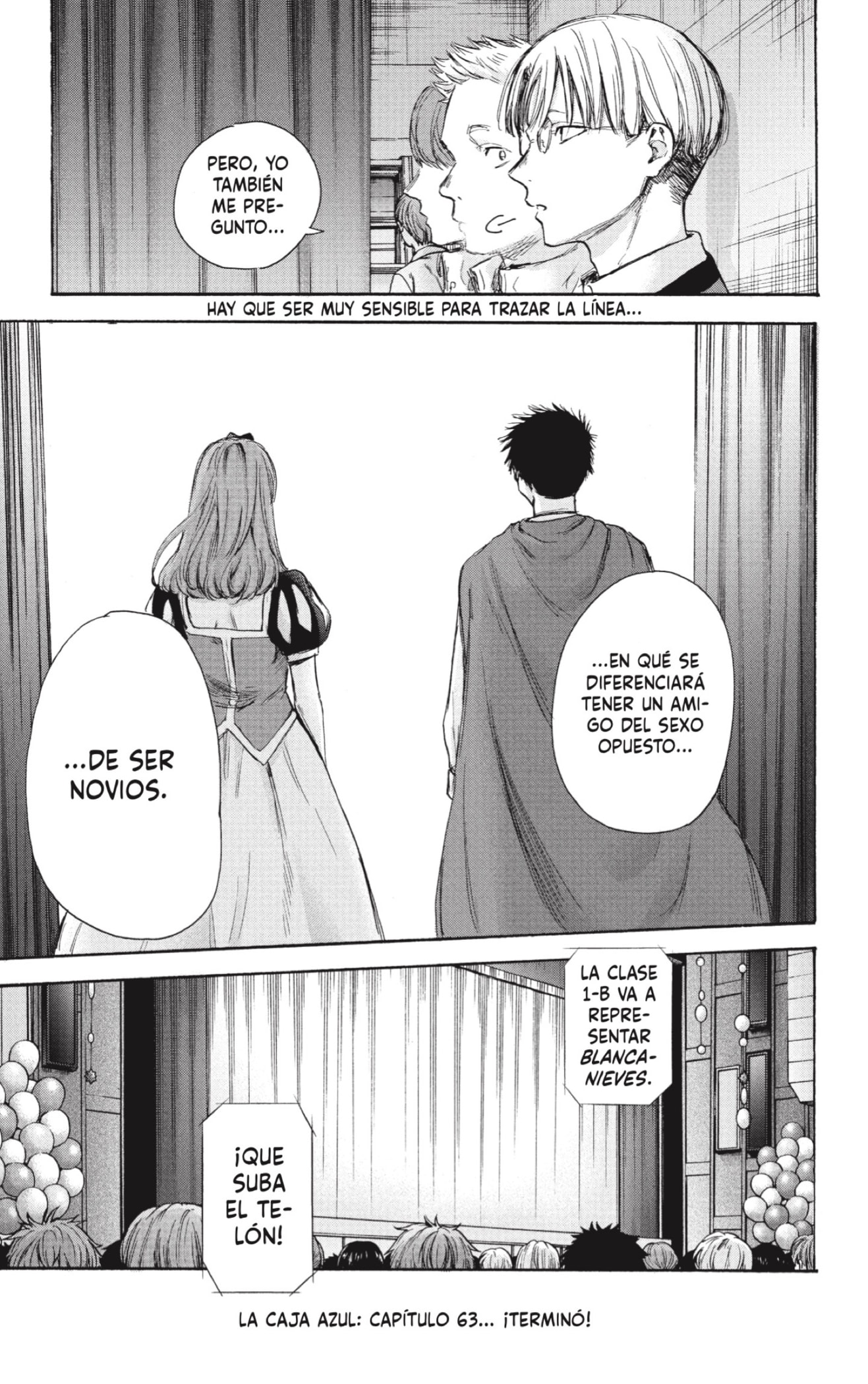 Ao no Hako Capitulo 63: Ayúdame página 19