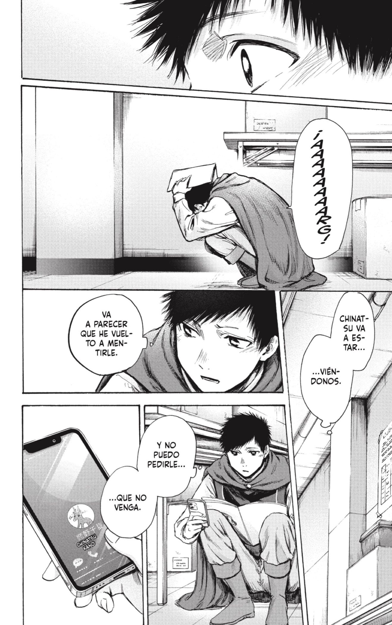 Ao no Hako Capitulo 63: Ayúdame página 8