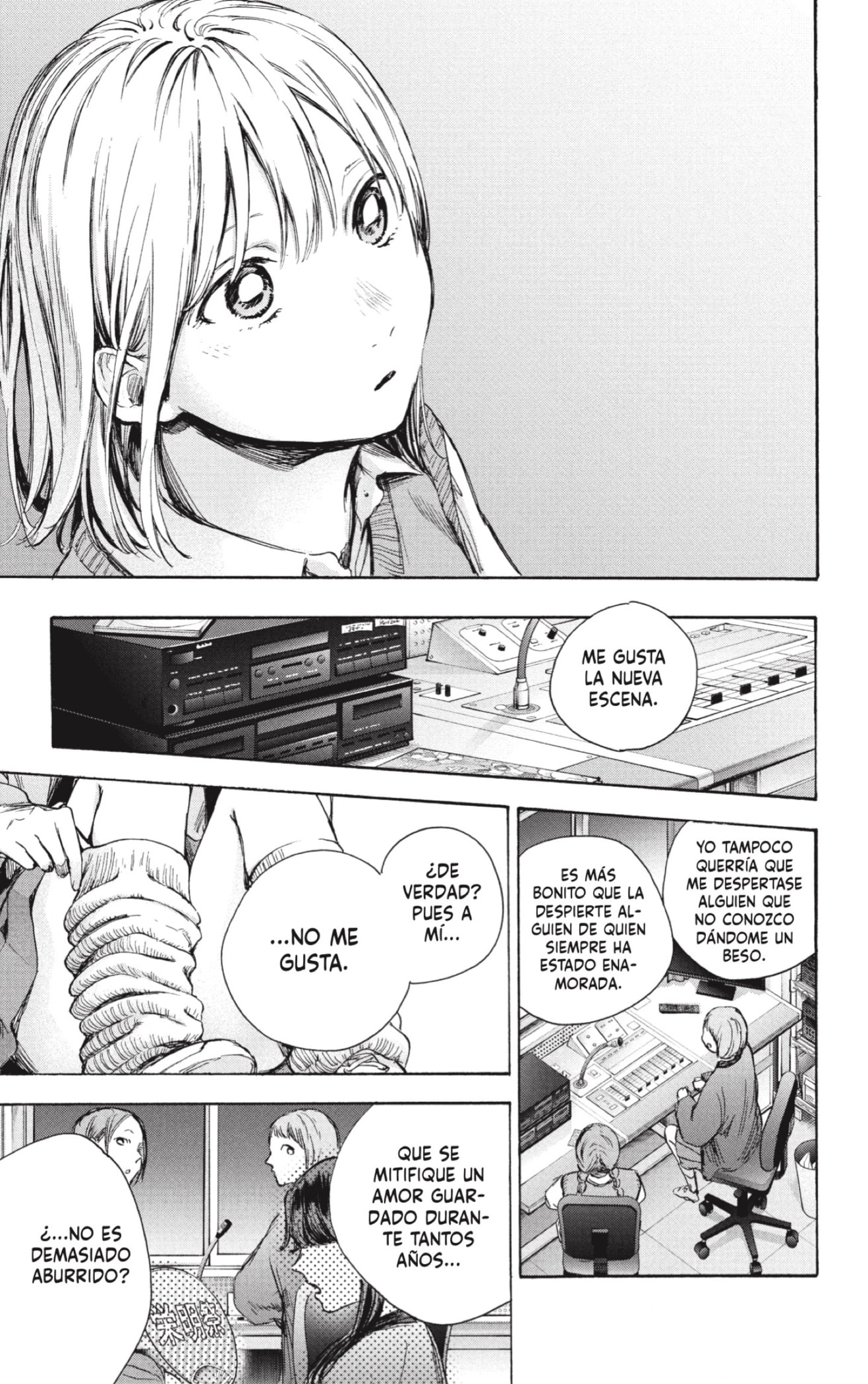 Ao no Hako Capitulo 64: Como uno de sus amigos más cercanos página 6